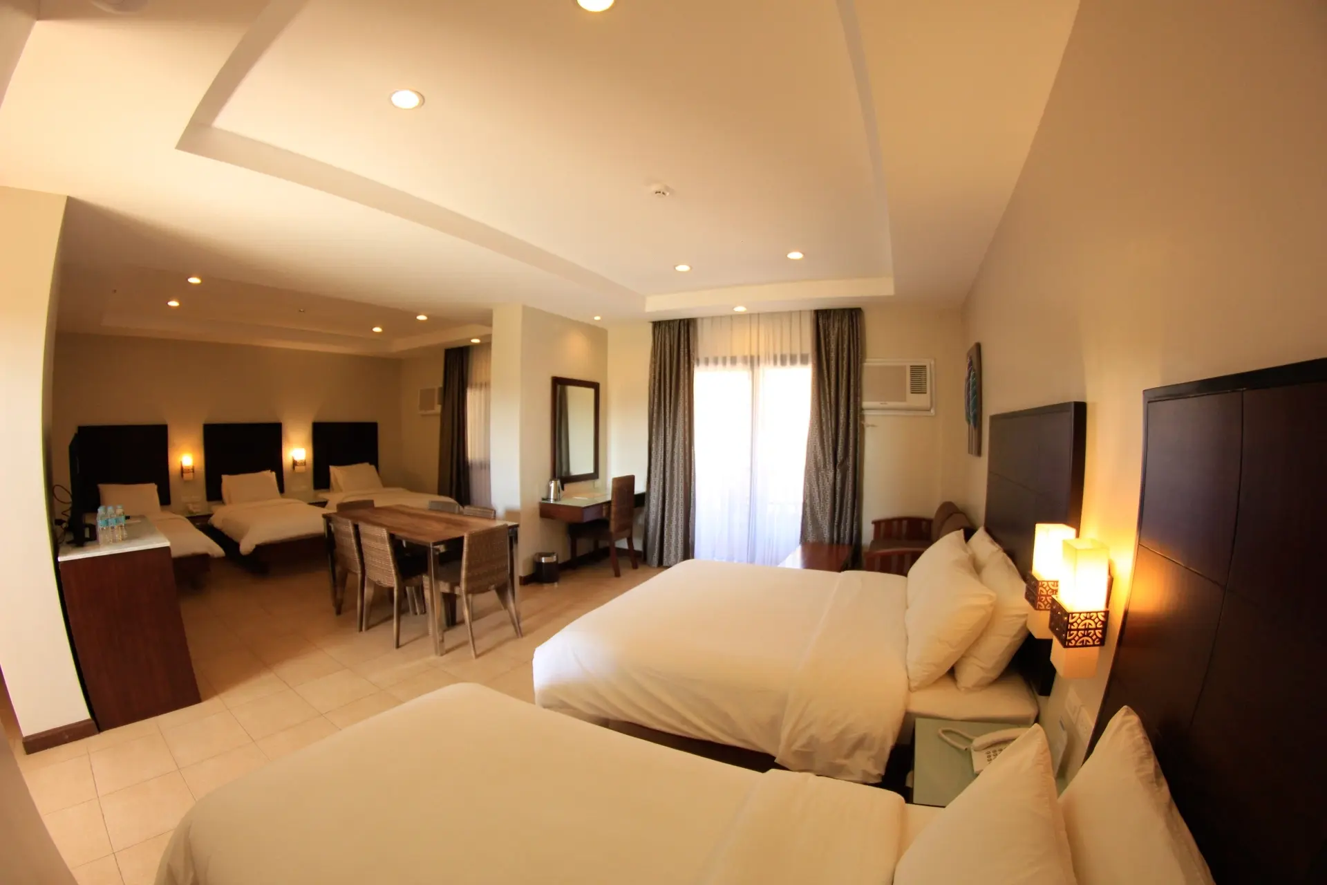 Bedroom at Westown Lagoon in Coron, the Philippines