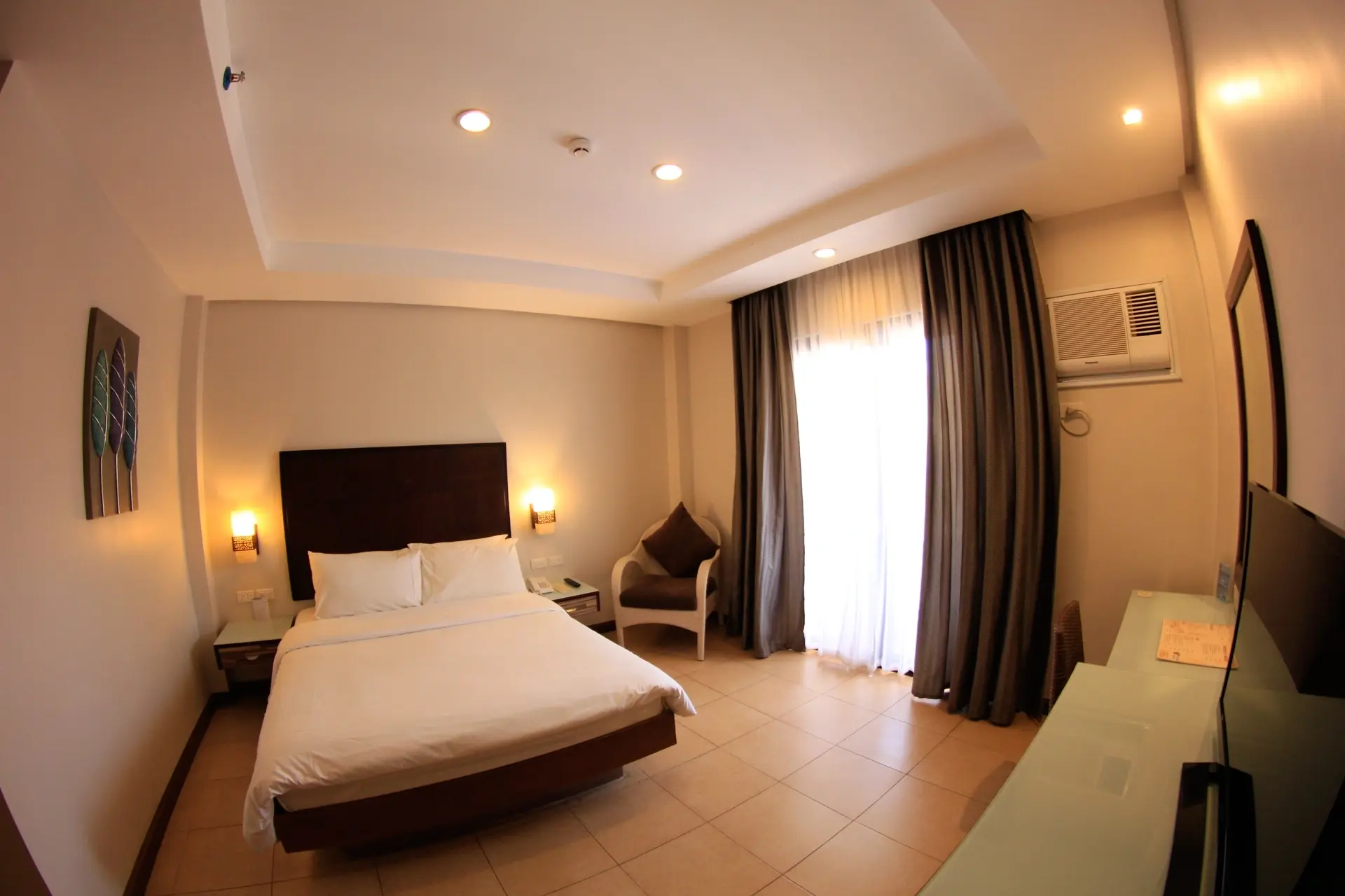 Bedroom at Westown Lagoon in Coron, the Philippines