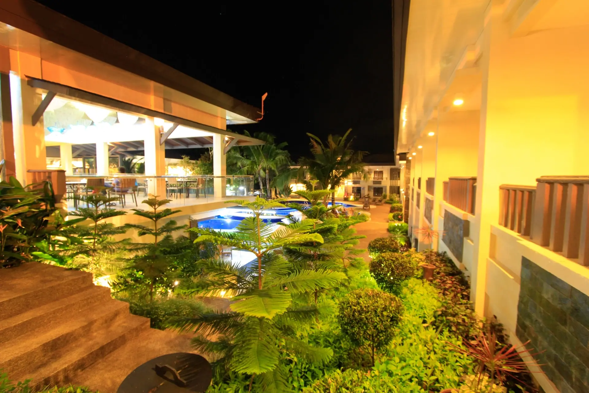 Grounds at Westown Lagoon in Coron, the Philippines
