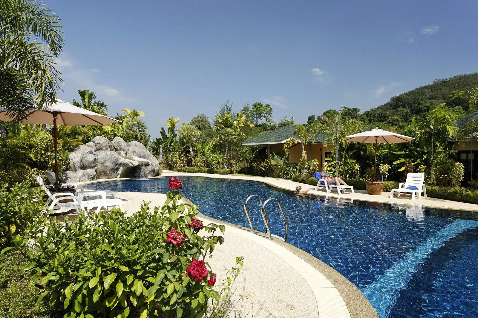 Swimming pool at Palm Garden Resort Khao Lak in Thailand