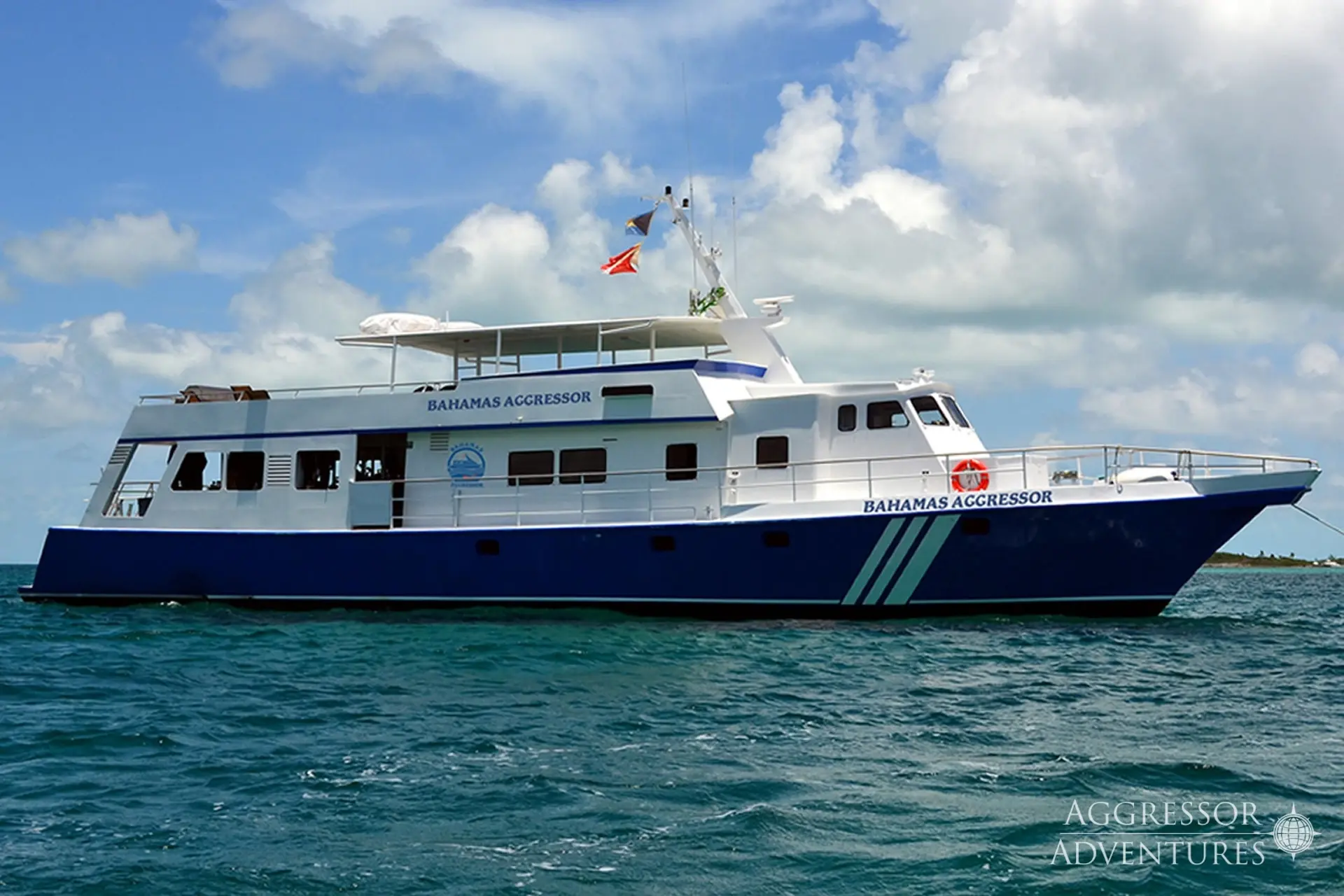 External view of Bahamas Aggressor, Bahamas, Caribbean.
