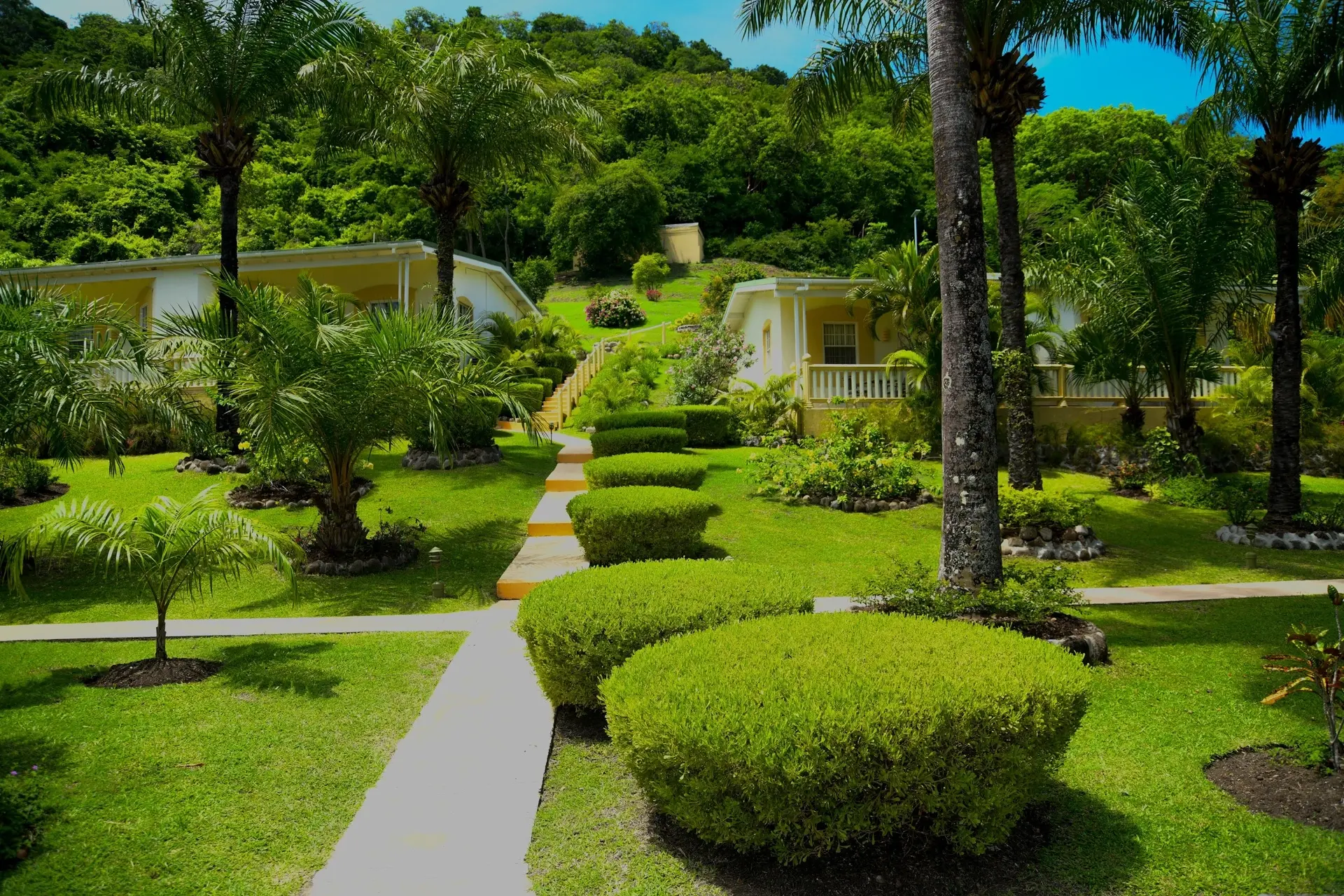 Gardens at Blue Horizons Garden Resort in Grenada