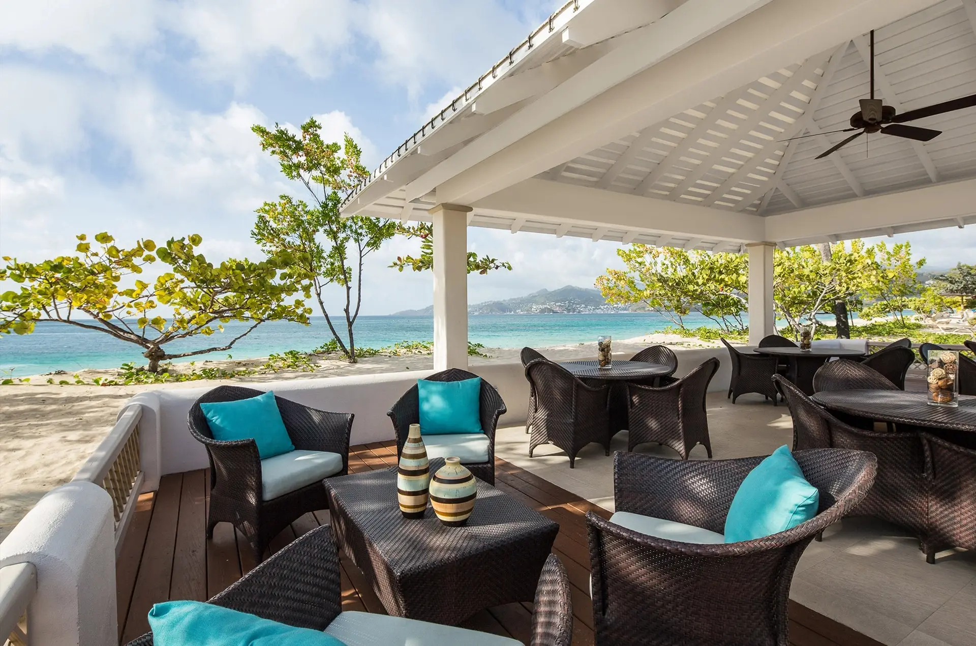 Sea & surf pavillion at Spice Island Beach Resort in Grenada