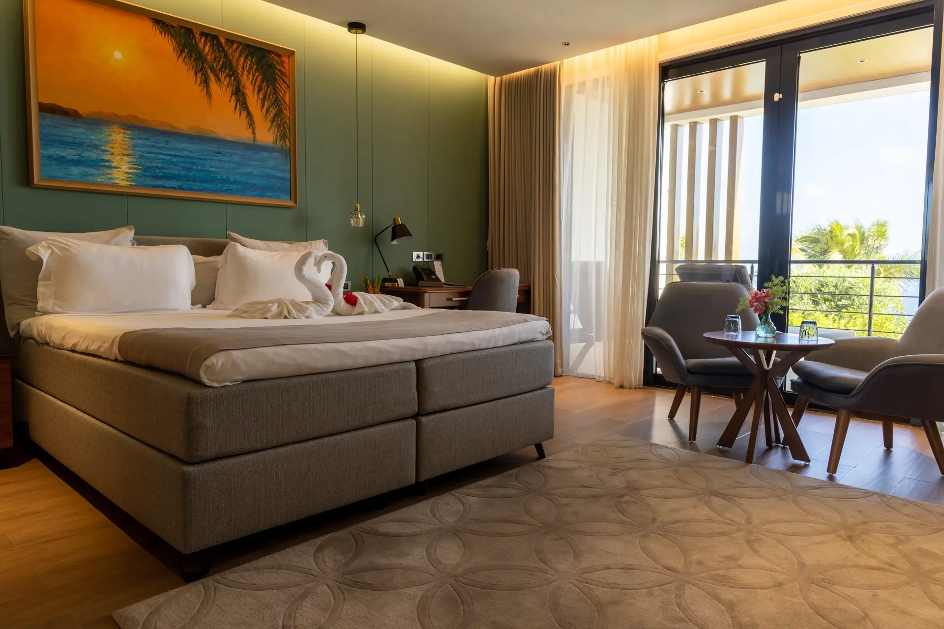 Deluxe room at Golden Rock Dive & Nature Resort in St Eustatius, the Caribbean