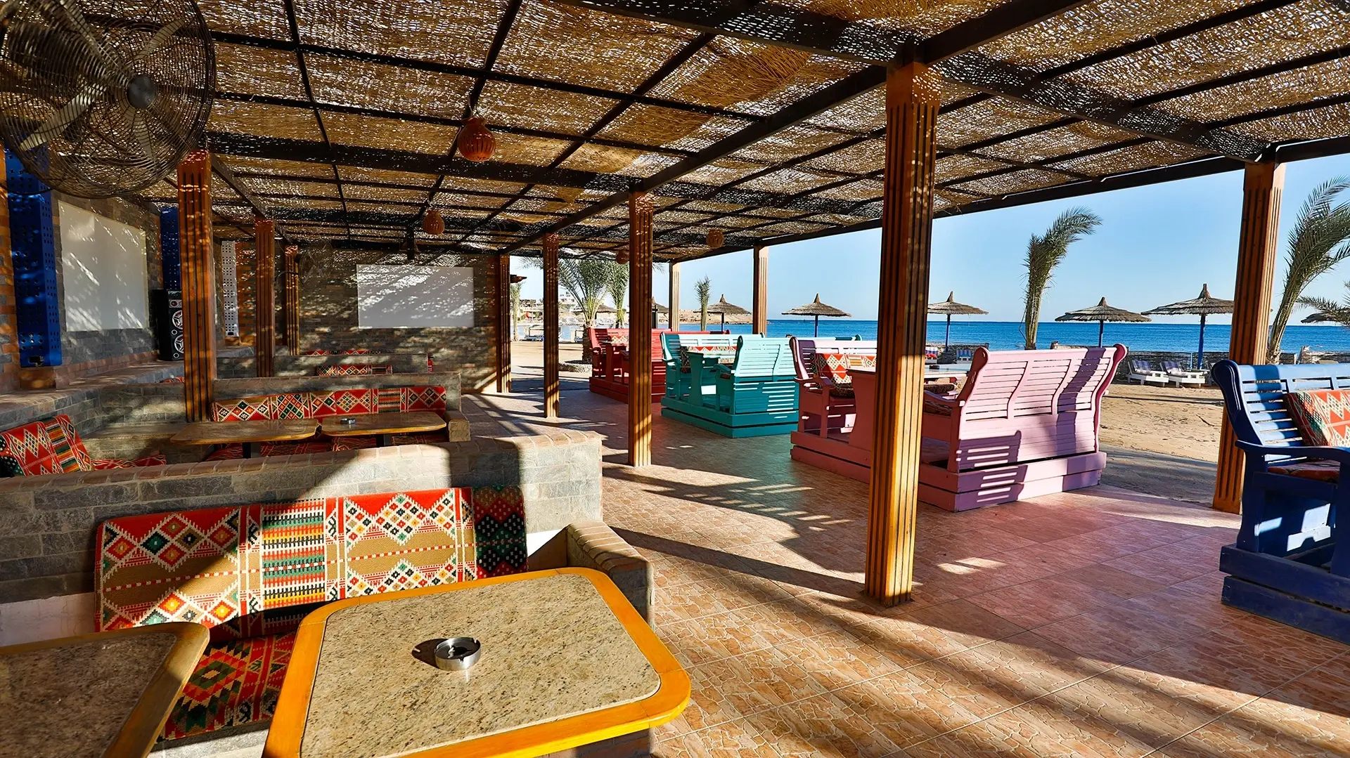 Restaurant at Coral Sun Beach Resort in Egypt