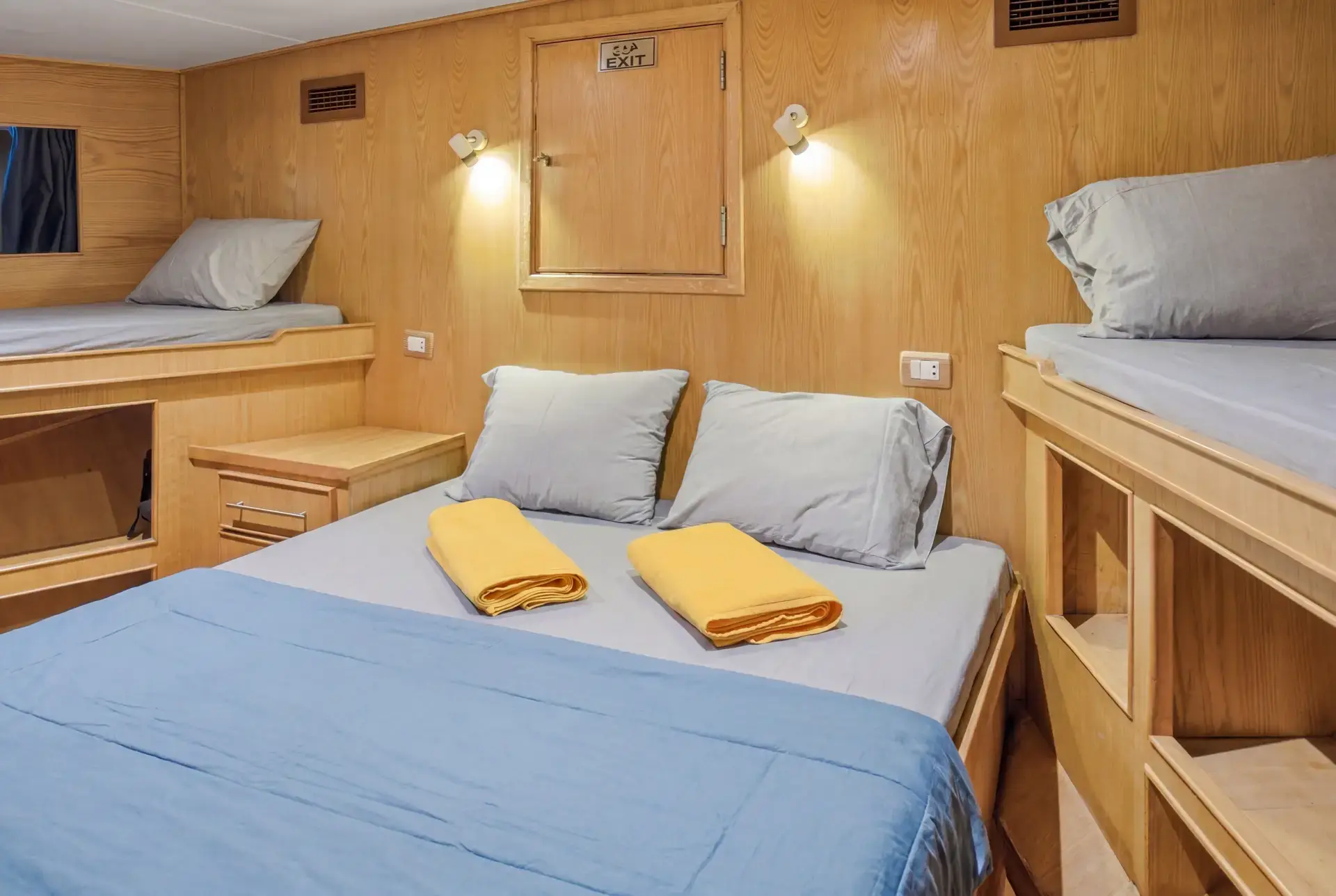 Double cabin on Freedom IV, Red Sea