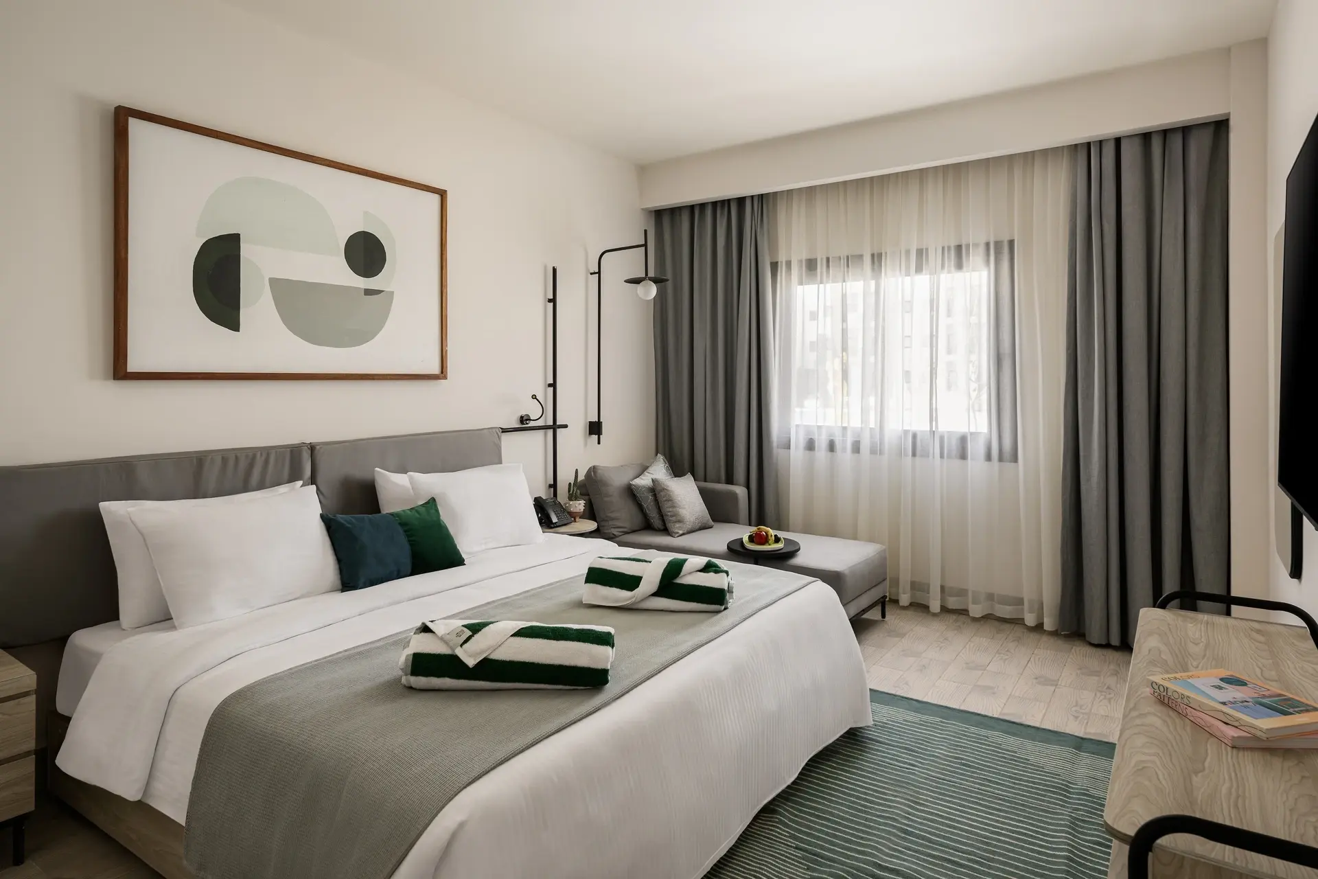 A suite at The Kaktus Hotel Soma Bay, Egypt.
