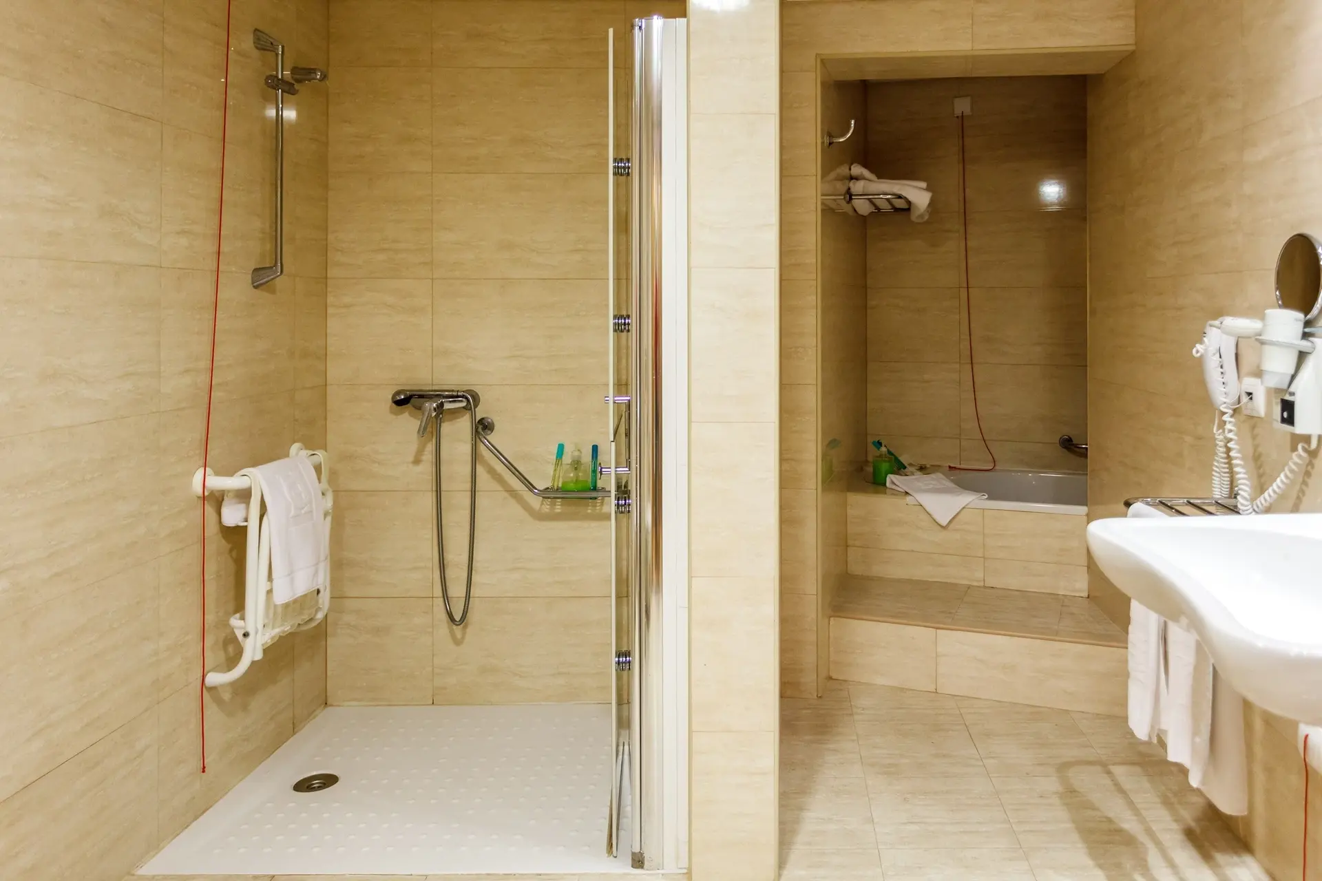 Bathroom at Hotel Caravelas in Madalena, Pico, the Azores
