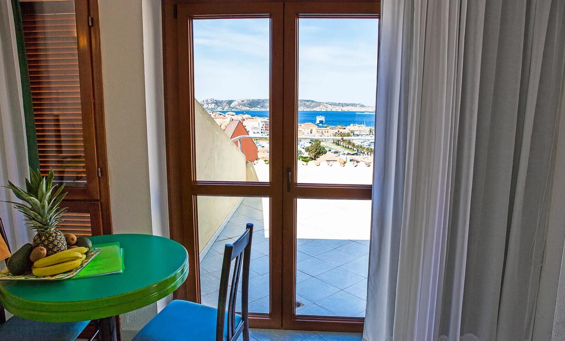 Bedroom at Hotel Piccada in Sardinia