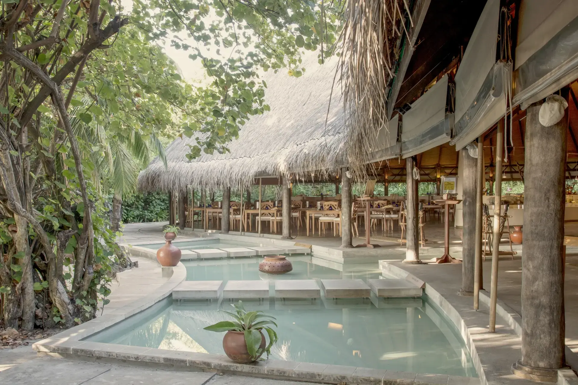 The Cowrie Restaurant at Coco Palm Dhuni Kolhu Resort, Maldives