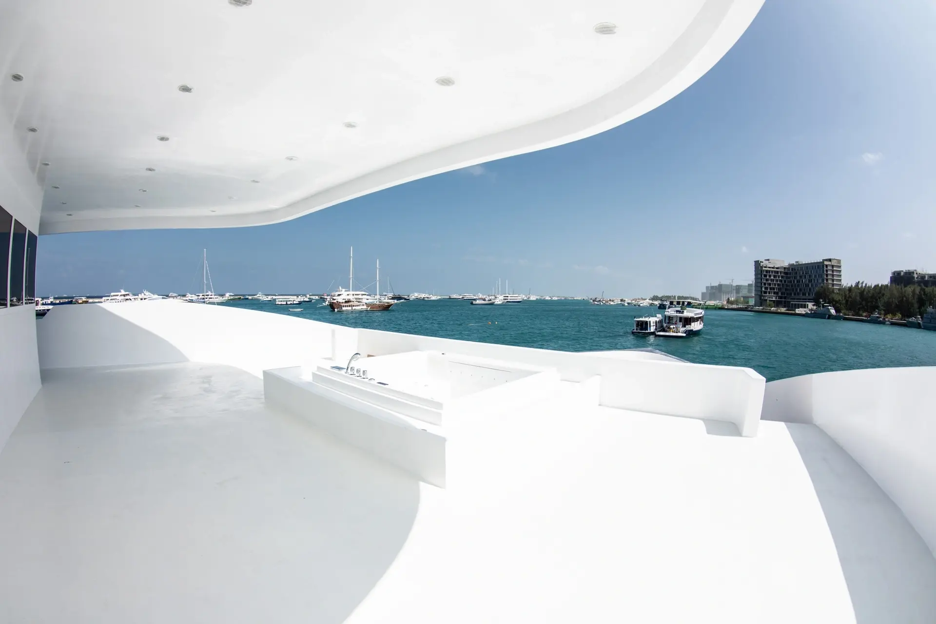 Hot tub on Emperor Explorer, Maldives