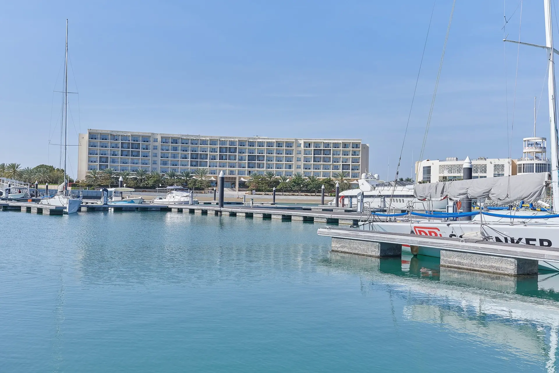 Marina near Barcelo Mussanah Resort in Oman