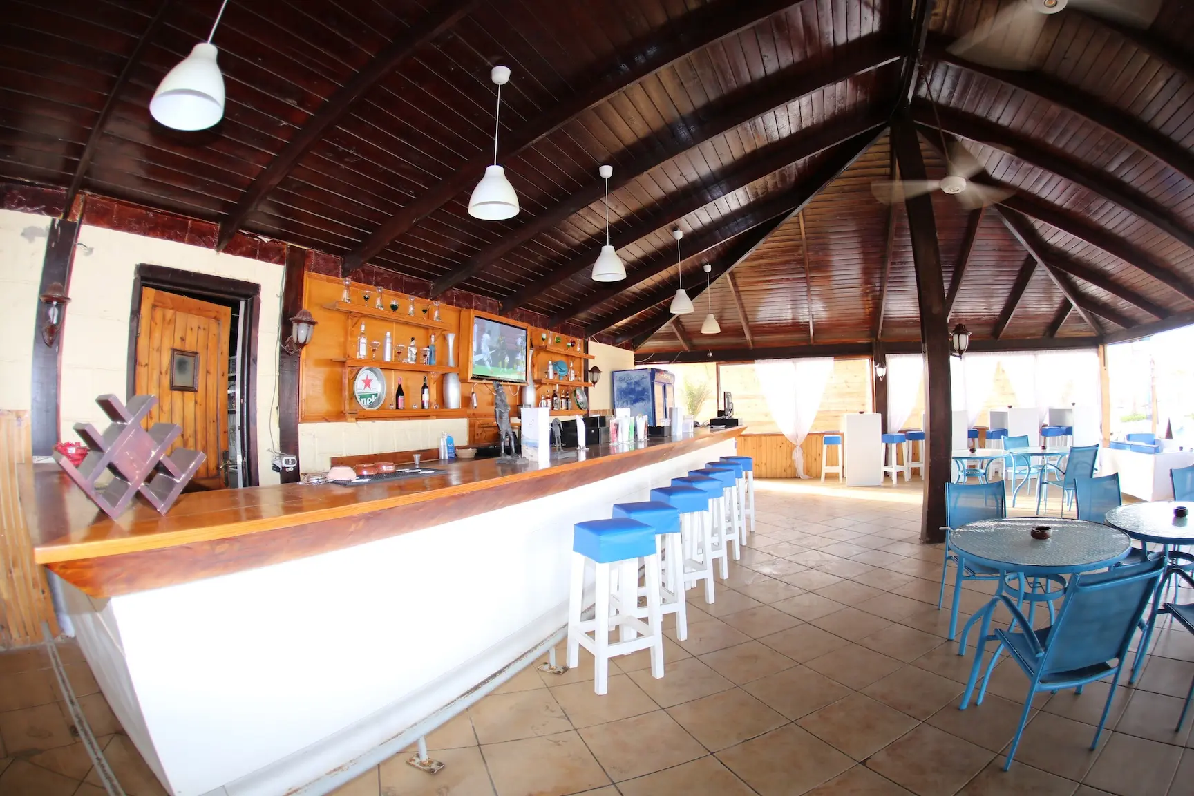 Bar at Abu Dabbab Diving Lodge in Egypt