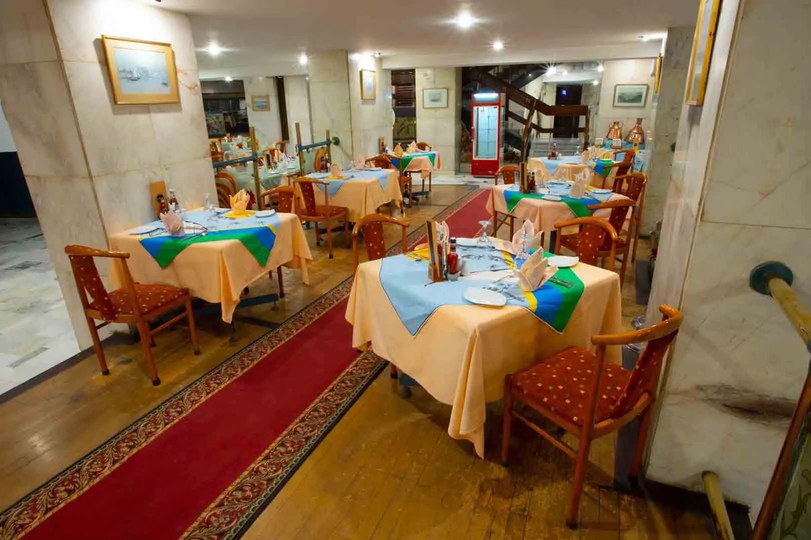 Dining area at Aracan Eatabe Luxor Hotel in Egypt