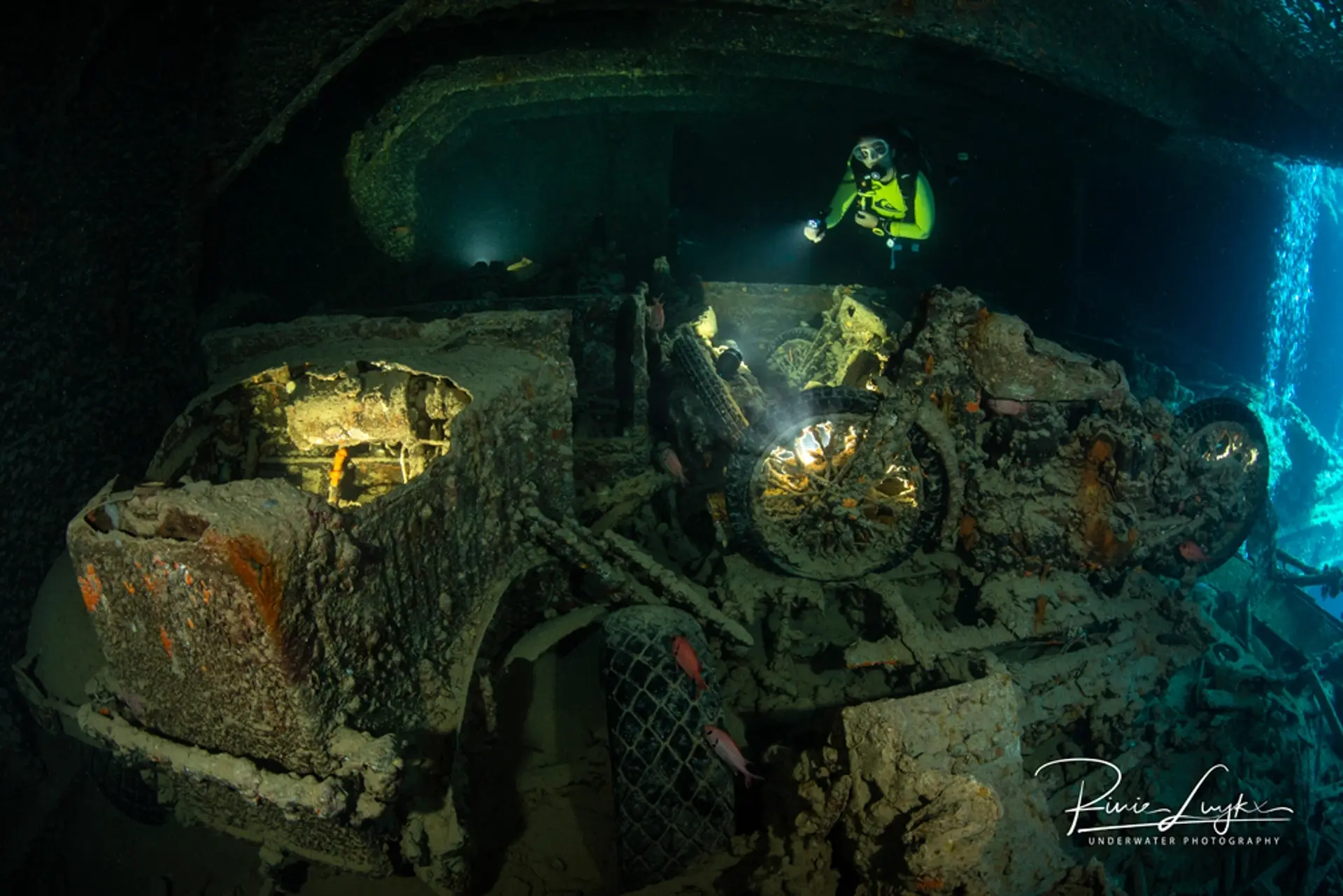 Thistlegorm wreck dive in Egypt
