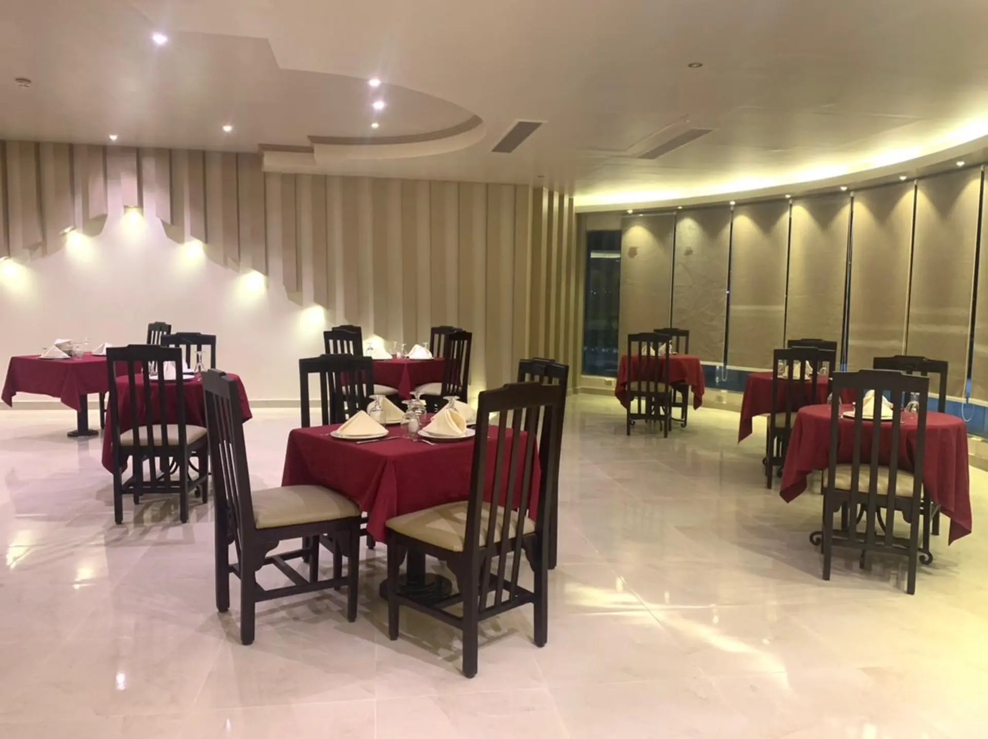 Restaurant at Dive Inn Hotel in Ras Um Sid, Sharm El Sheikh, Egypt