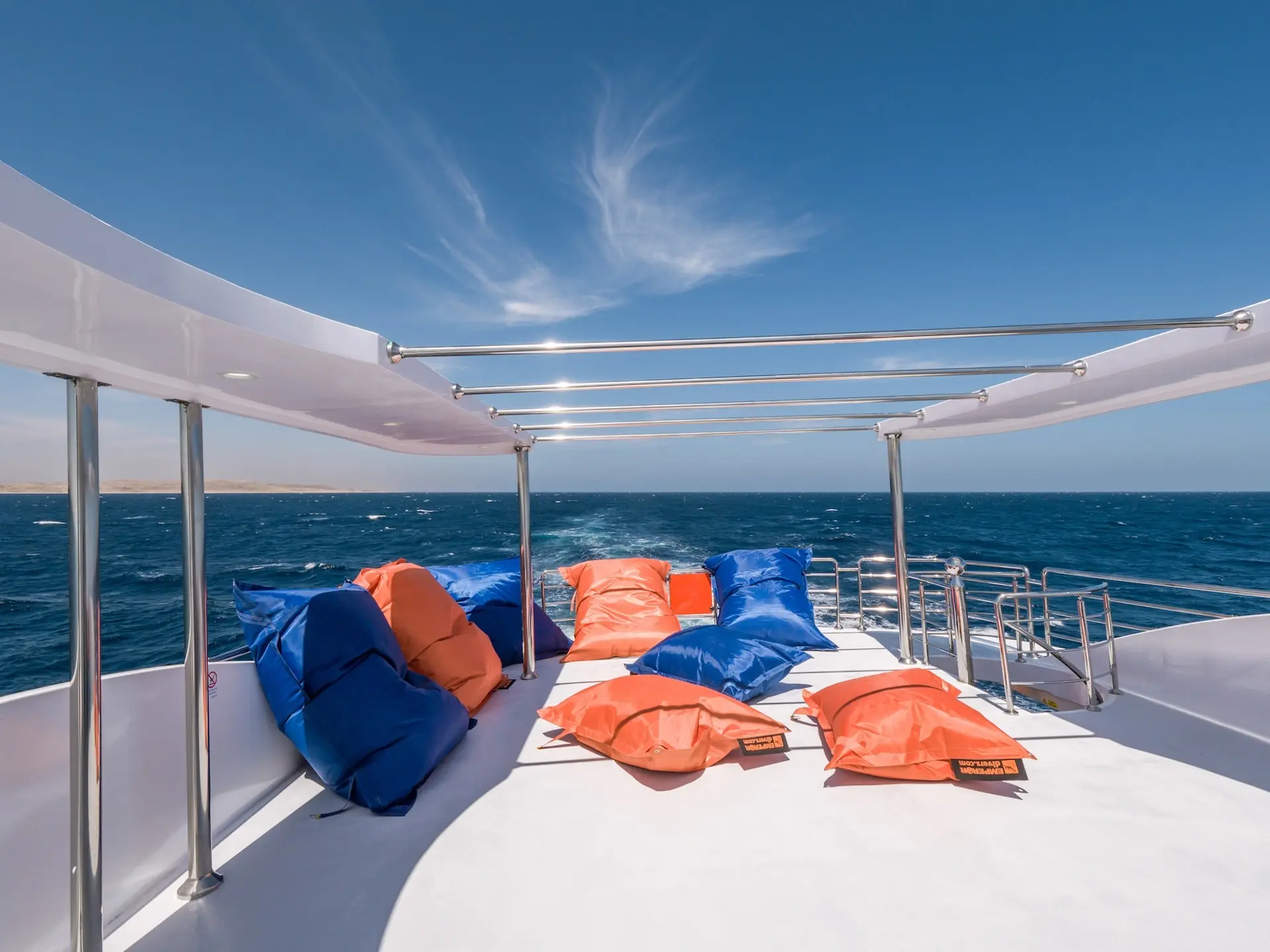 Elite sun deck on Emperor Elite, Egypt