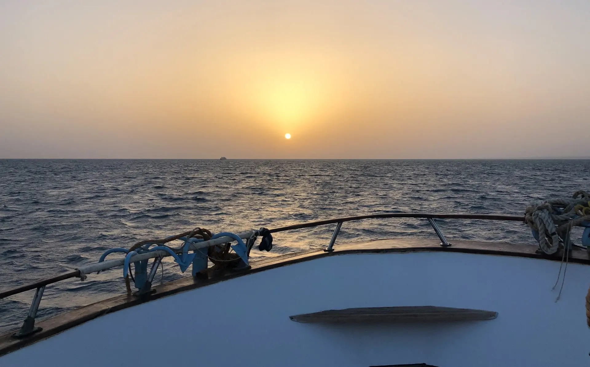 Sun deck on Freedom VIII Liveaboard, Egypt