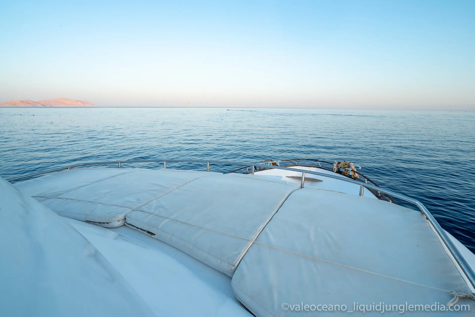 Sun deck on Freedom VIII Liveaboard, Egypt