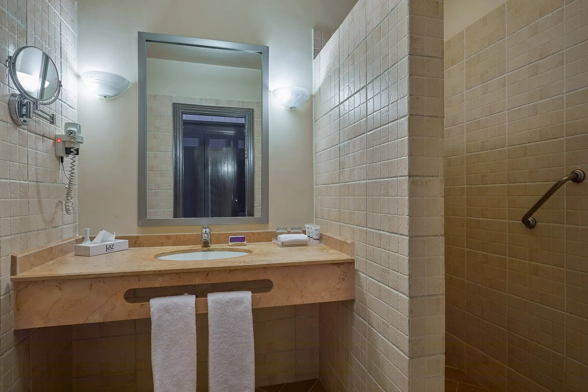 Superior bathroom at Jaz Dahabeya Hotel in Dahab, Egypt