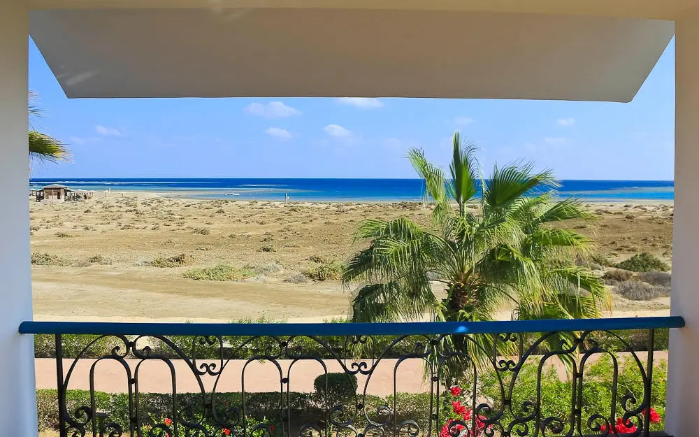 View from Lahami Bay Beach Resort in Hamata, Egypt