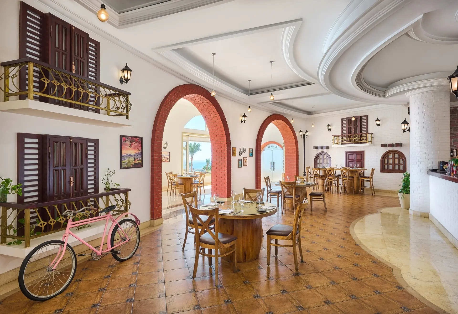 La Casa restaurant at Renaissance Golden View Beach Resort in Sharm el Sheikh, Egypt