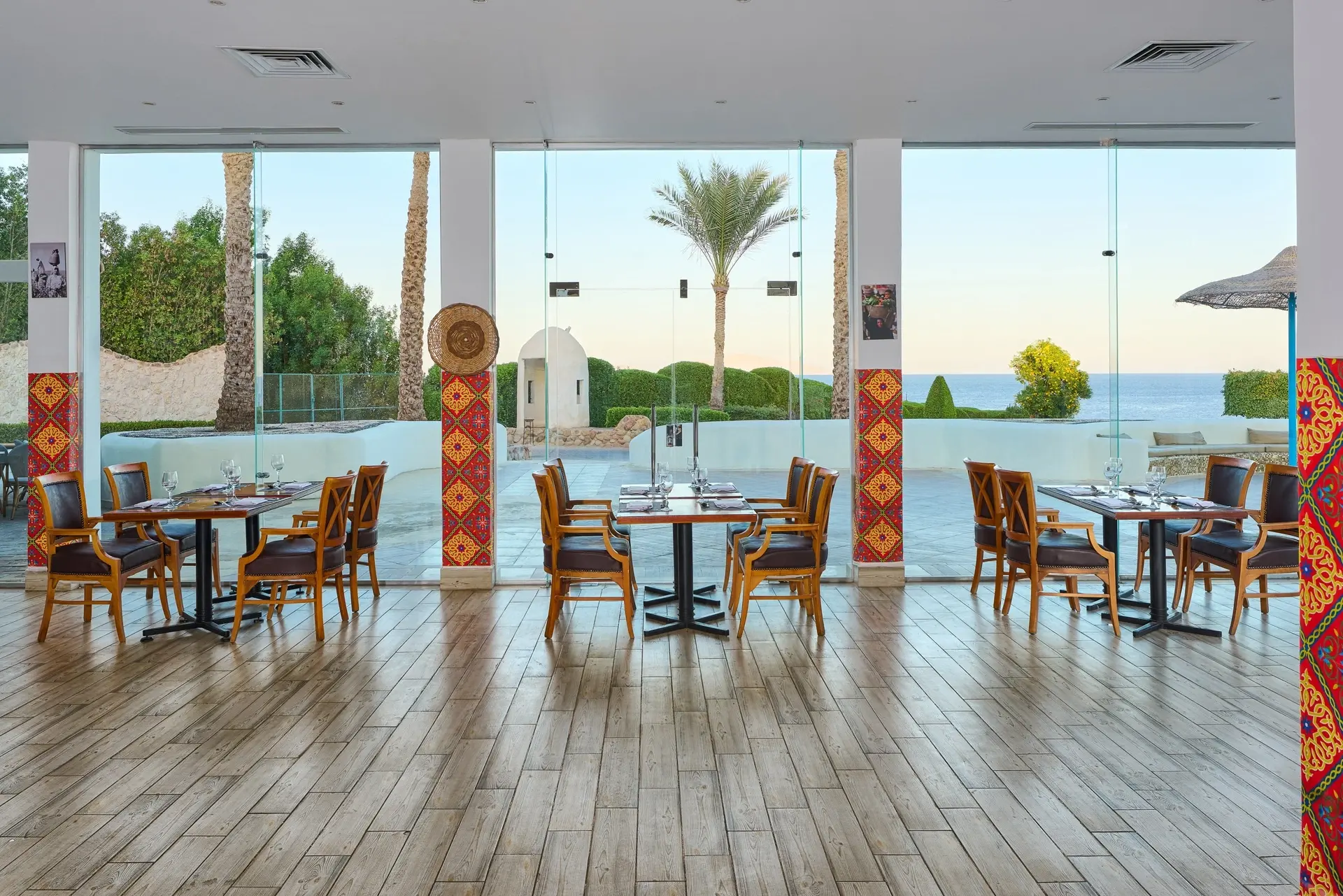 Calamari restaurant at Renaissance Golden View Beach Resort in Sharm el Sheikh, Egypt