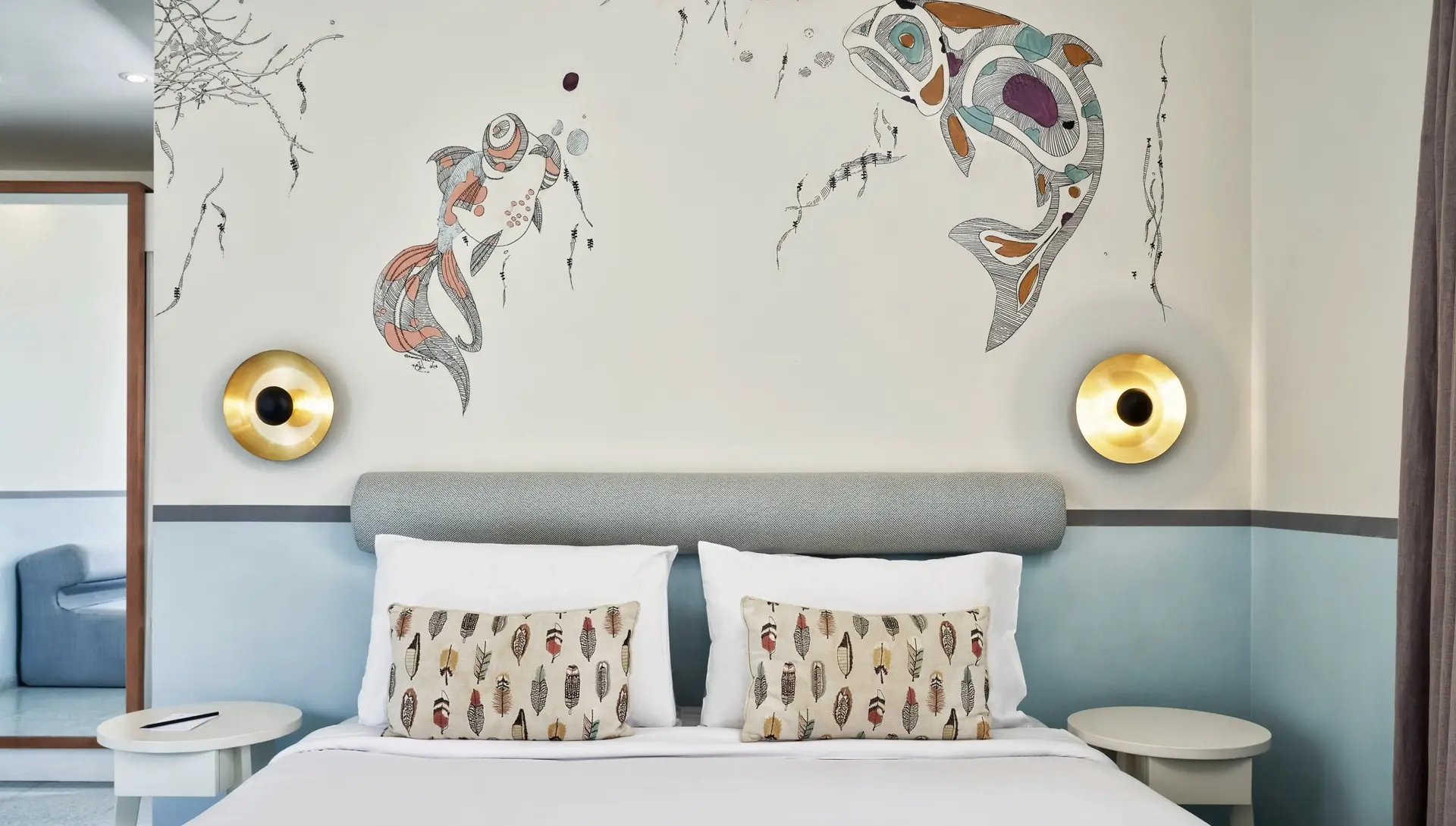 Water room at Turtle's Inn hotel in El Gouna, Egypt