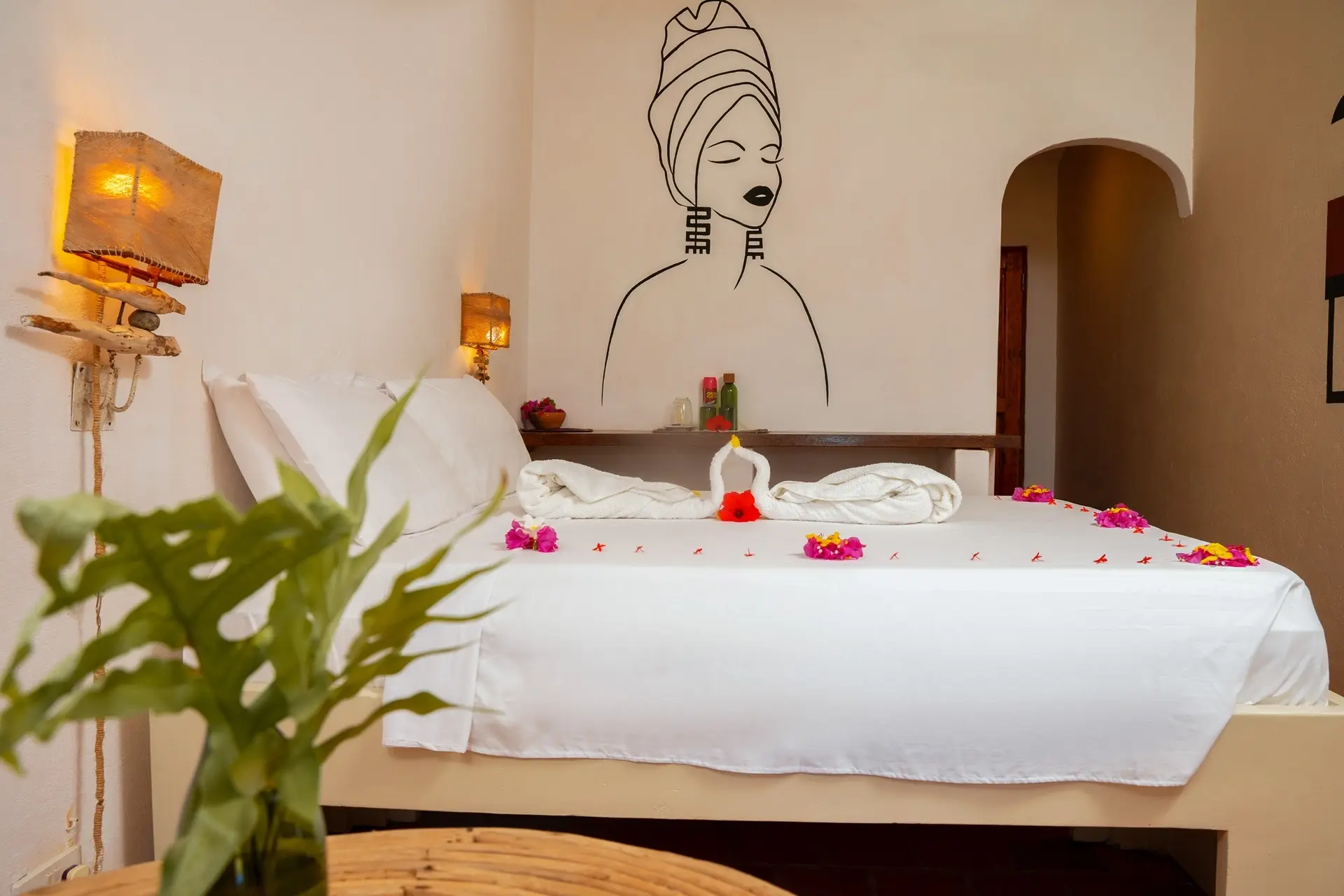 Standard double room at Basecamp Mafia Island Eco Resort in Tanzania