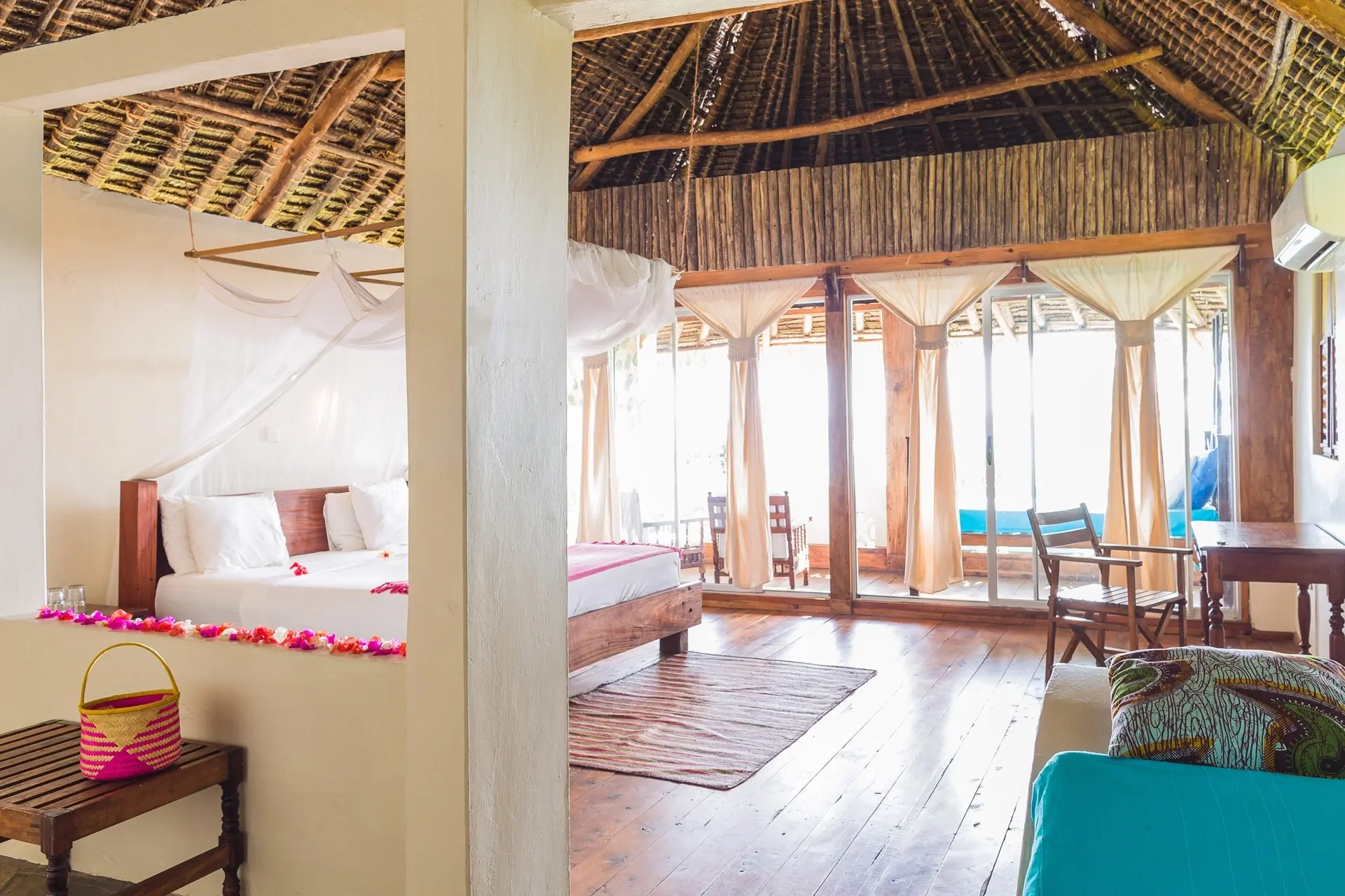 Seafront villa at The Manta Resort in Pemba, Tanzania
