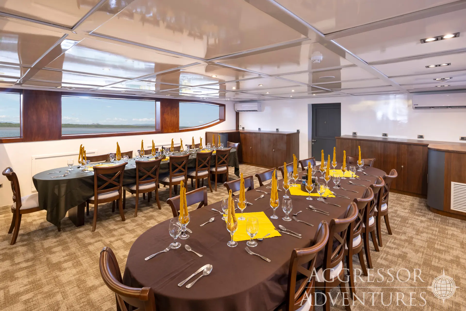 Saloon on Cocos Island Aggressor, Costa Rica