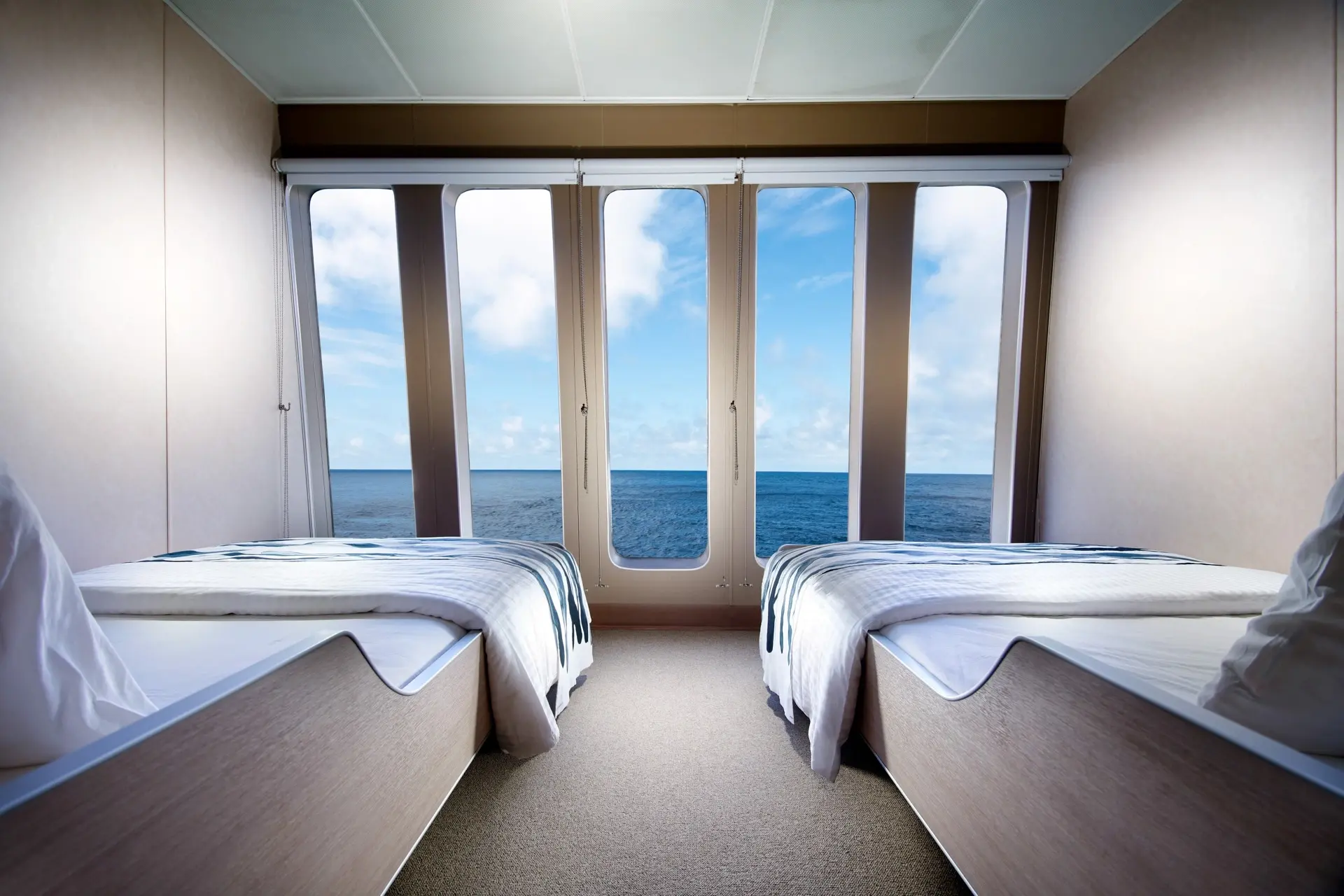 Cabin on board Solitude Adventurer liveaboard in Indonesia