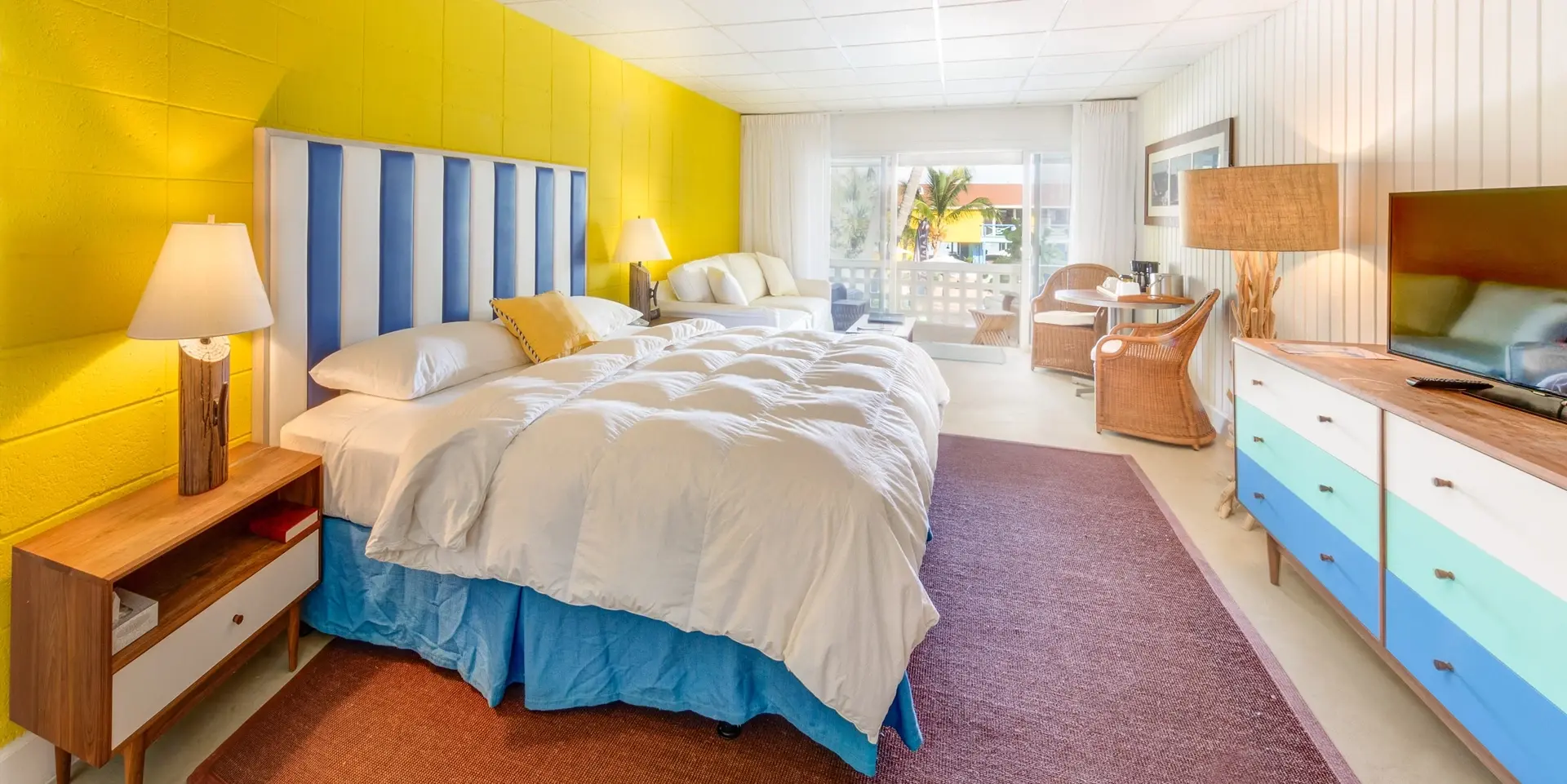 Standard room with king beds at Bimini Big Game Club in the Bahamas