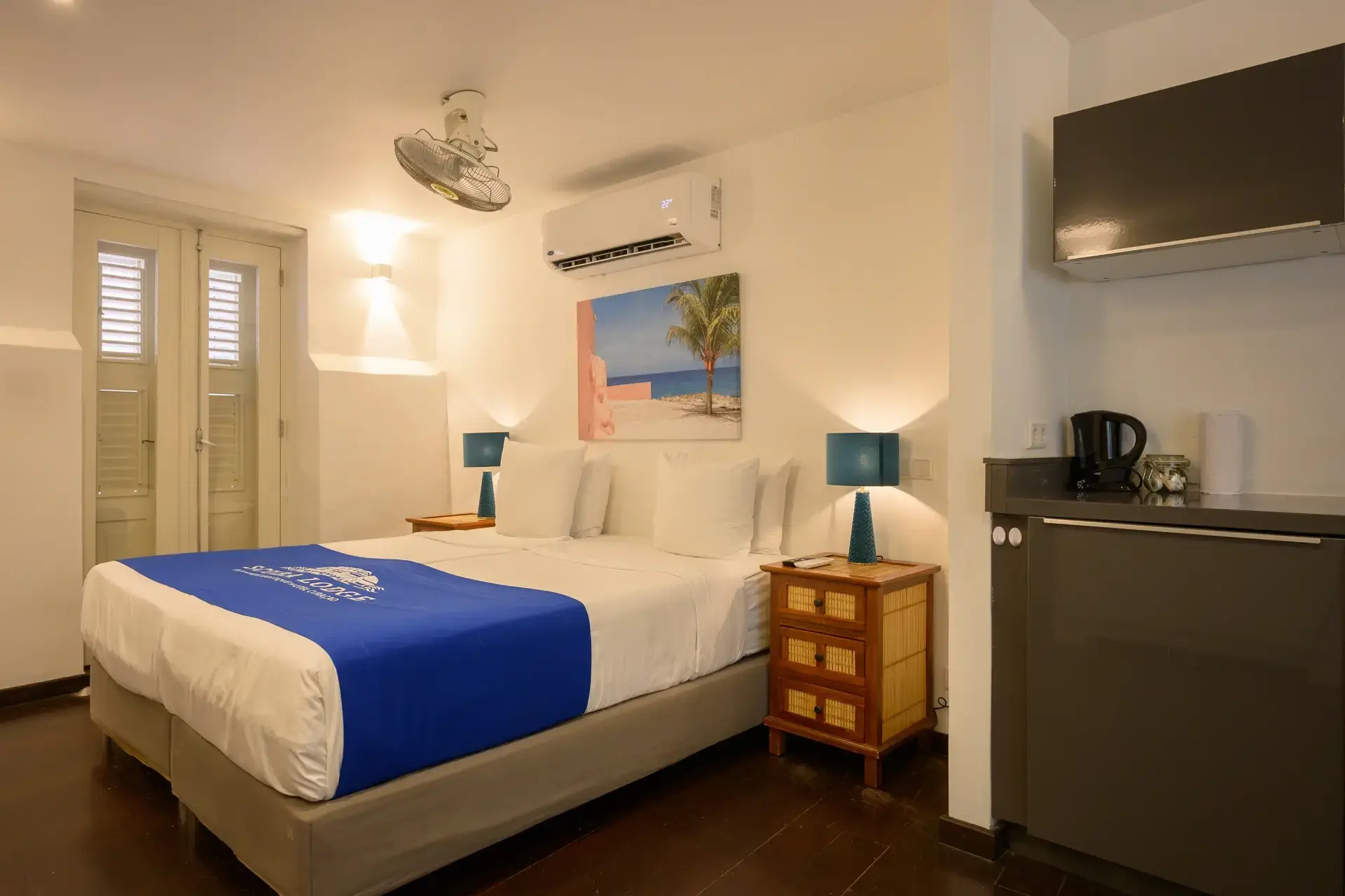 Superior Room at Scuba Lodge Boutique Hotel, Curacao.