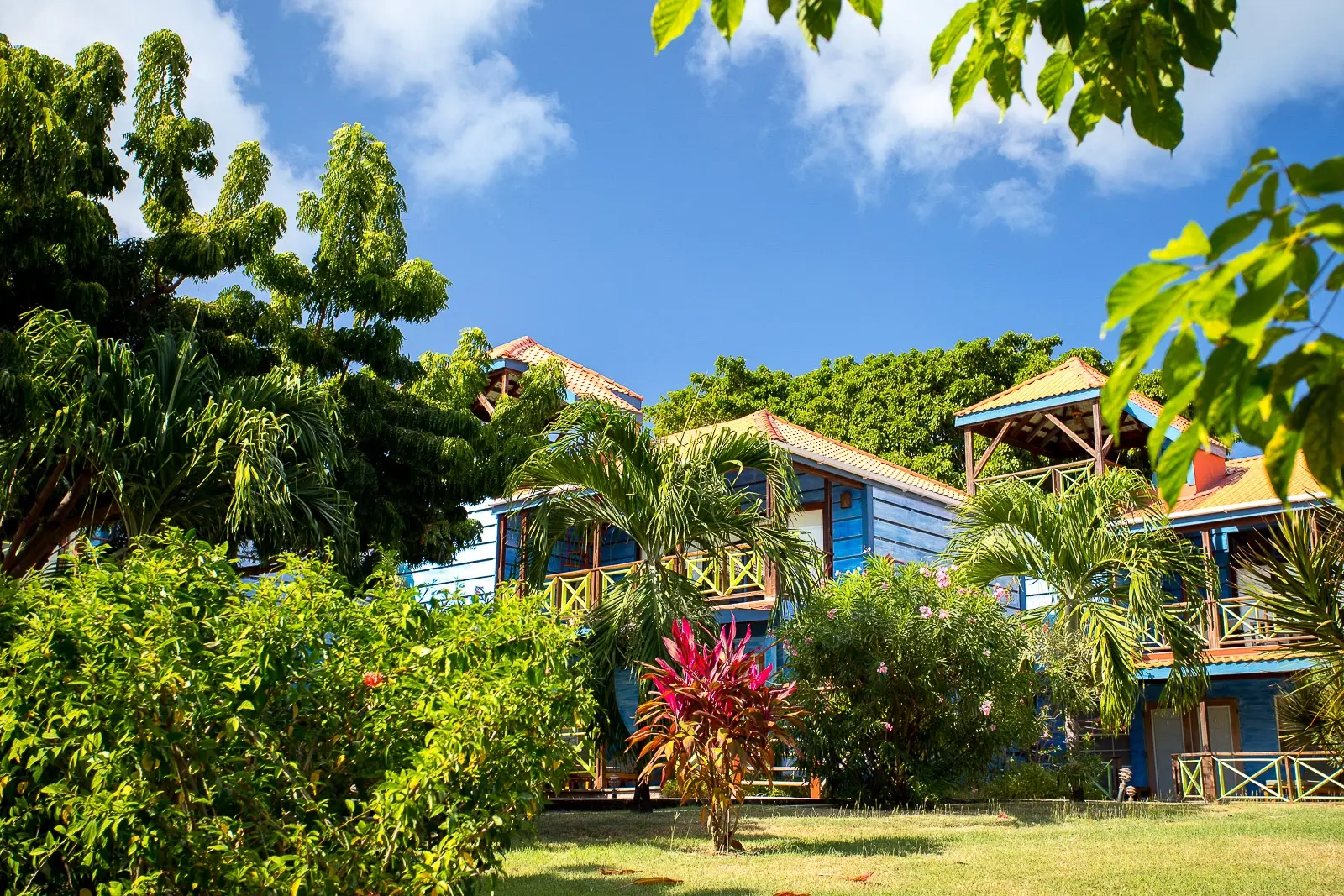 Yoga studio at True Blue Bay Boutique Resort in Grenada