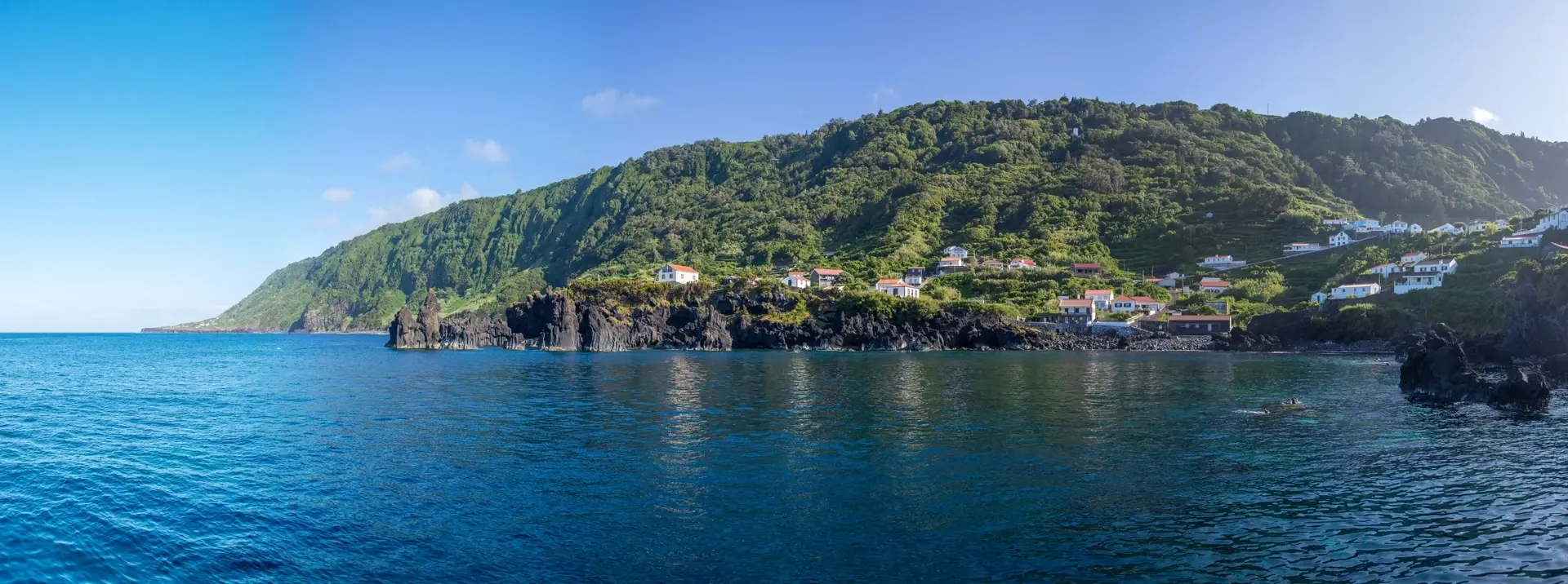 Panorama of Pico in the Azores
