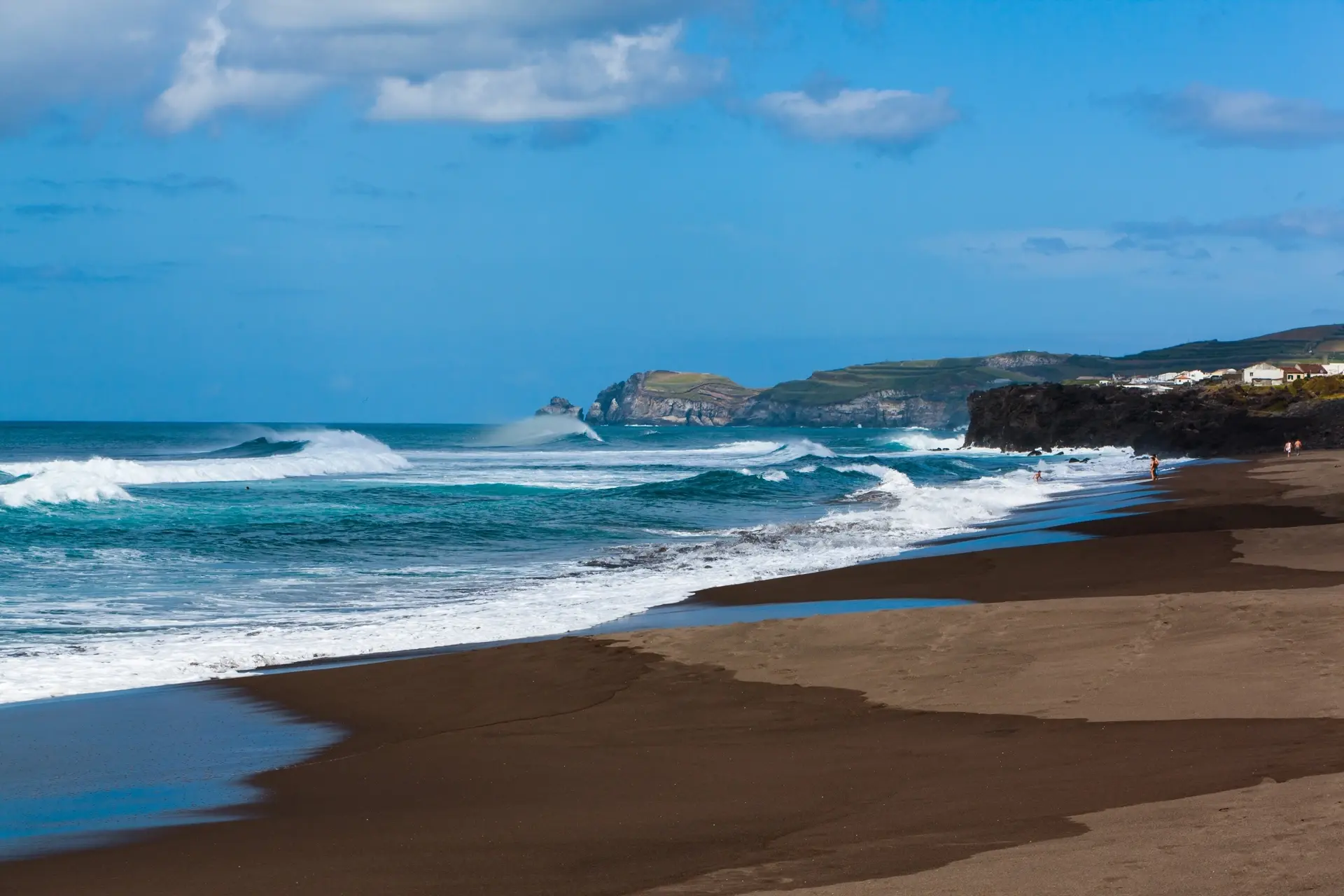 Beach in Sao Miguel, the Azores