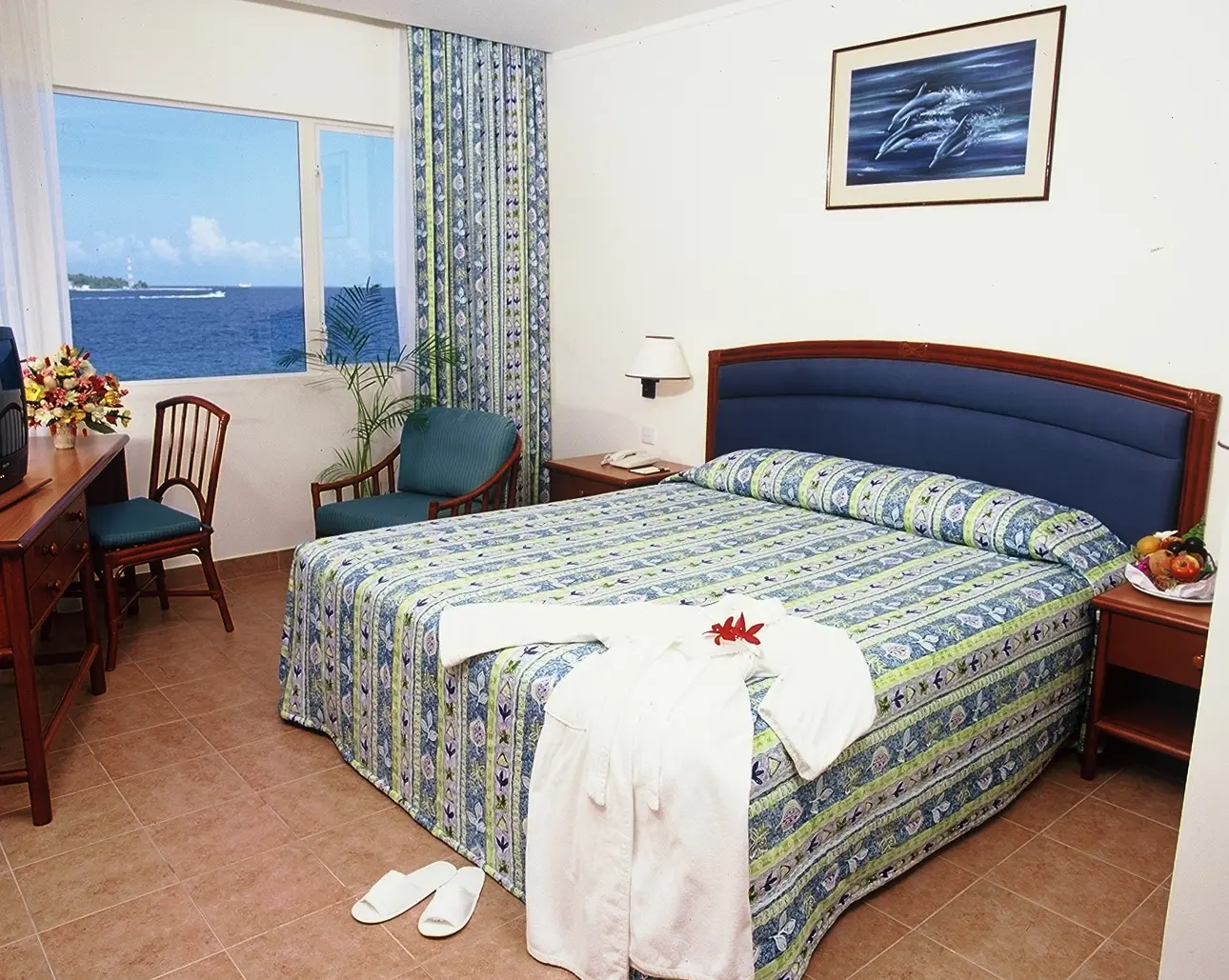Superior king room at Hulhule Airport Hotel in Male, the Maldives