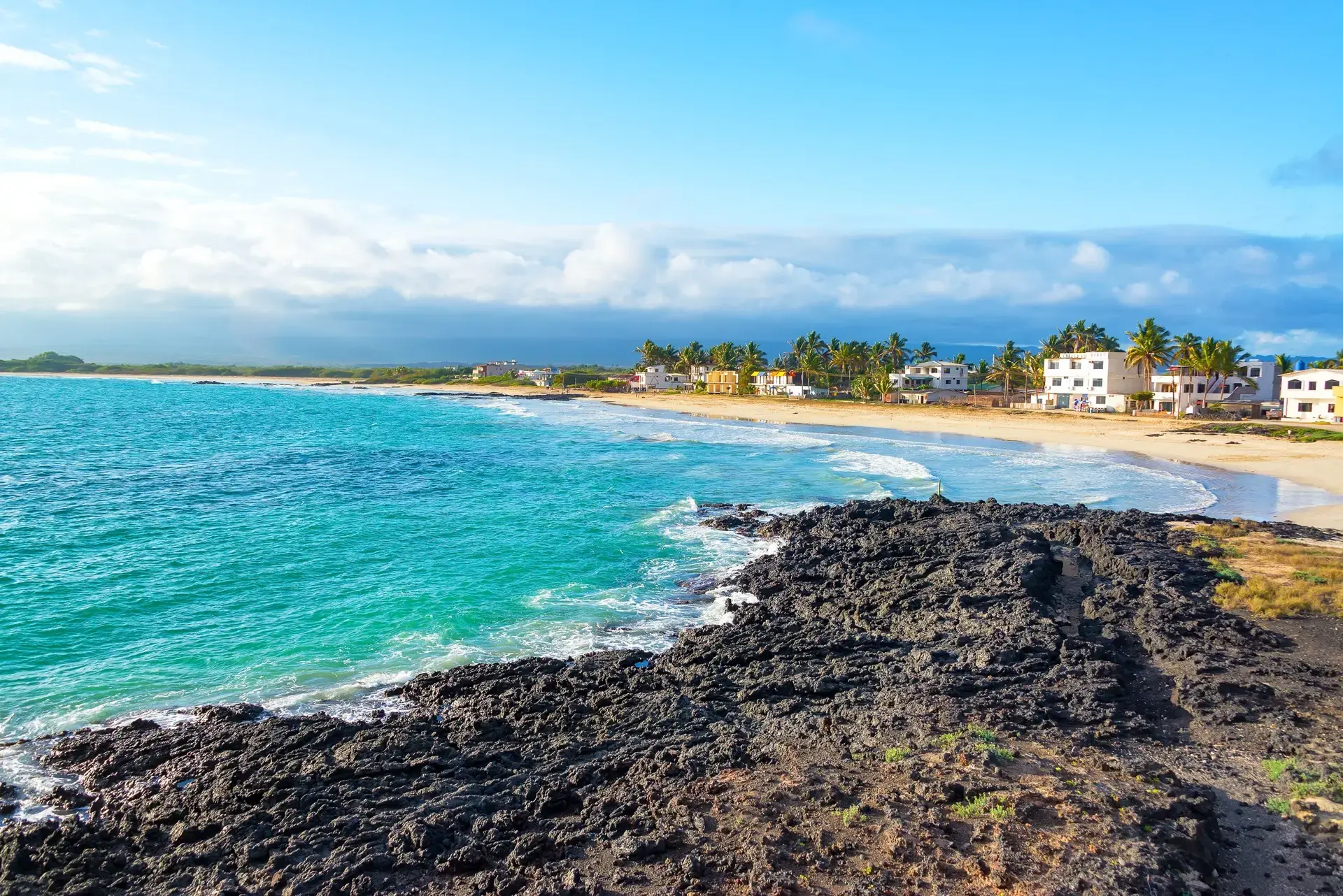 Puerto Villamil in Isabela, the Galapagos Islands
