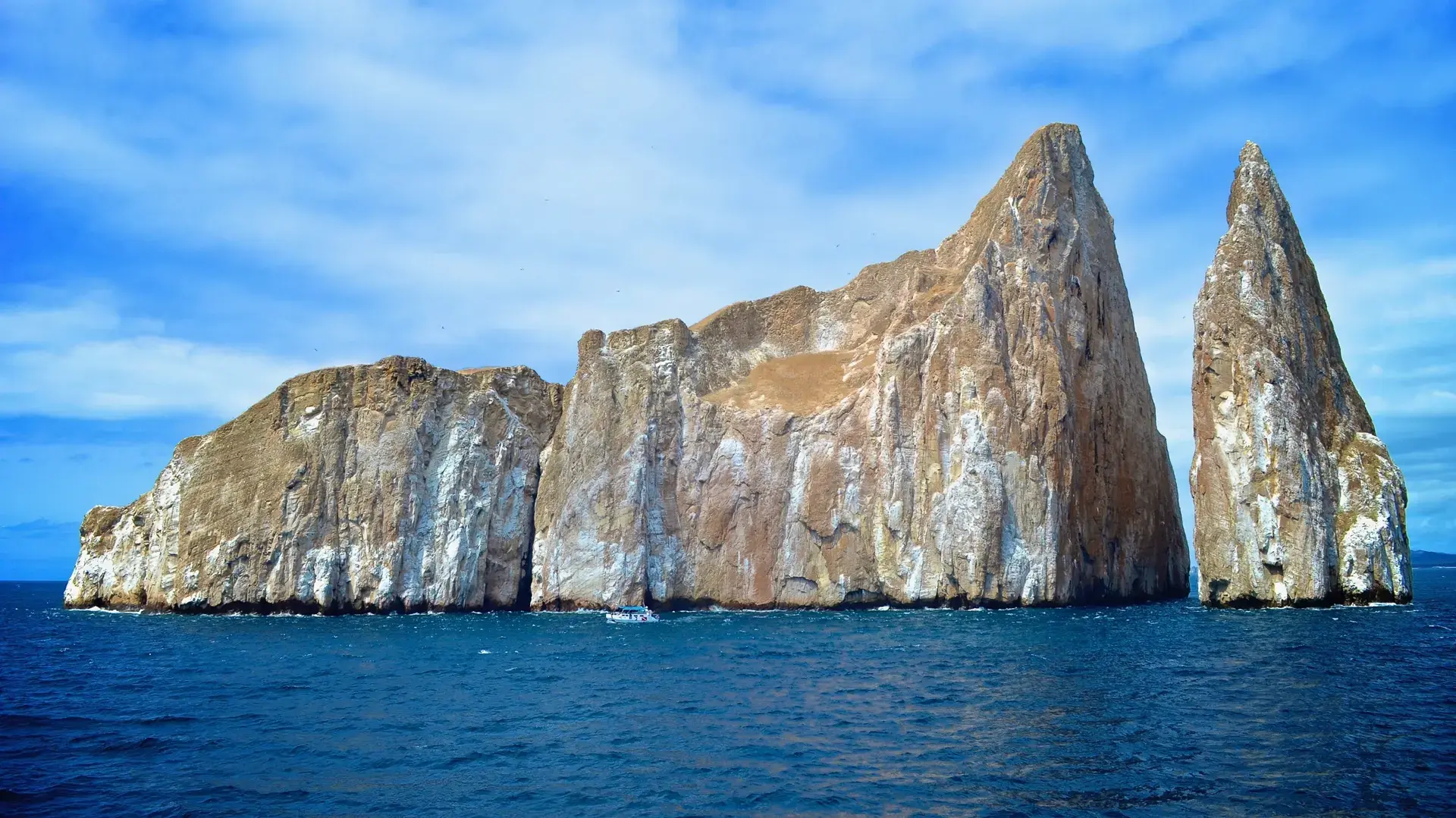 Kicker Rock in the Galapagos Islands