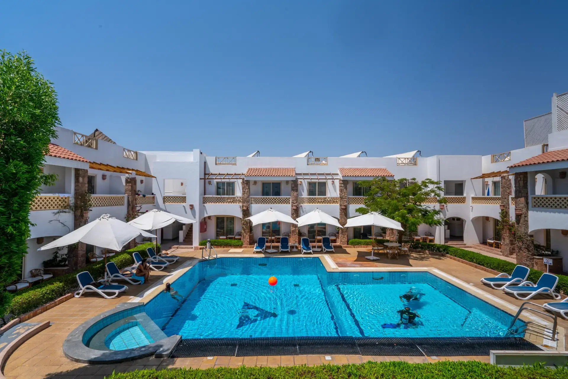 Camel Hotel swimming pool, Egypt