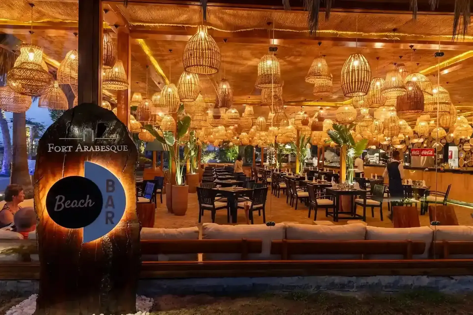 Restaurant at Fort Arabesque Resort, Egypt