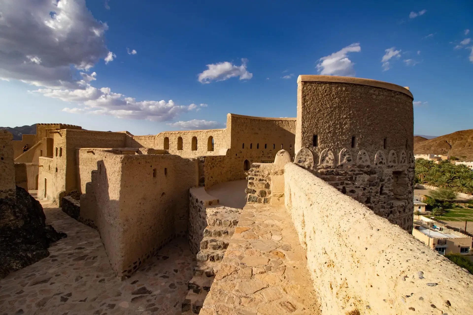 Bahla castle in Oman