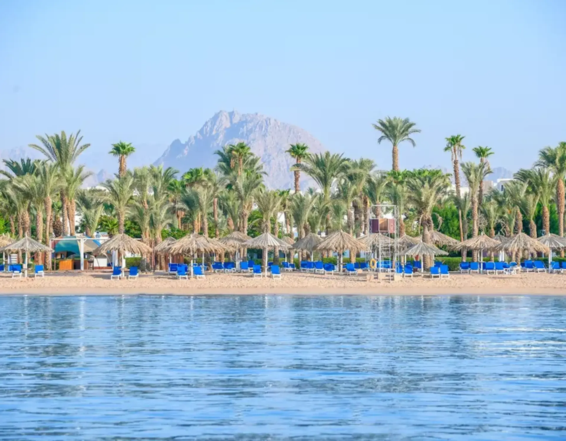 Beach at Jaz Sharm Dreams Resort, Egypt