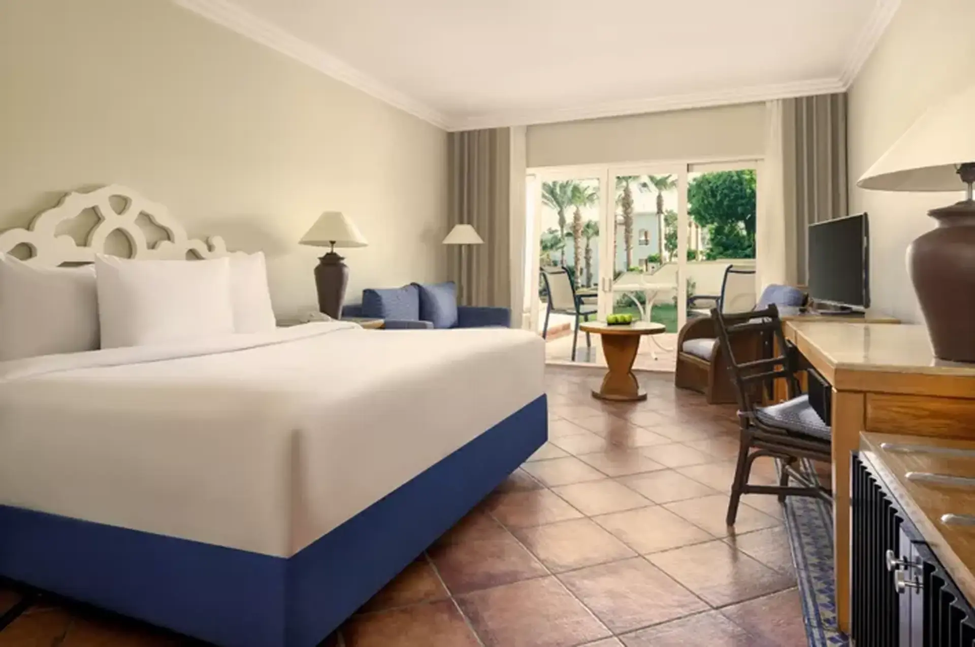 Superior queen bedroom with garden view, Jaz Sharm Dreams Resort, Egypt