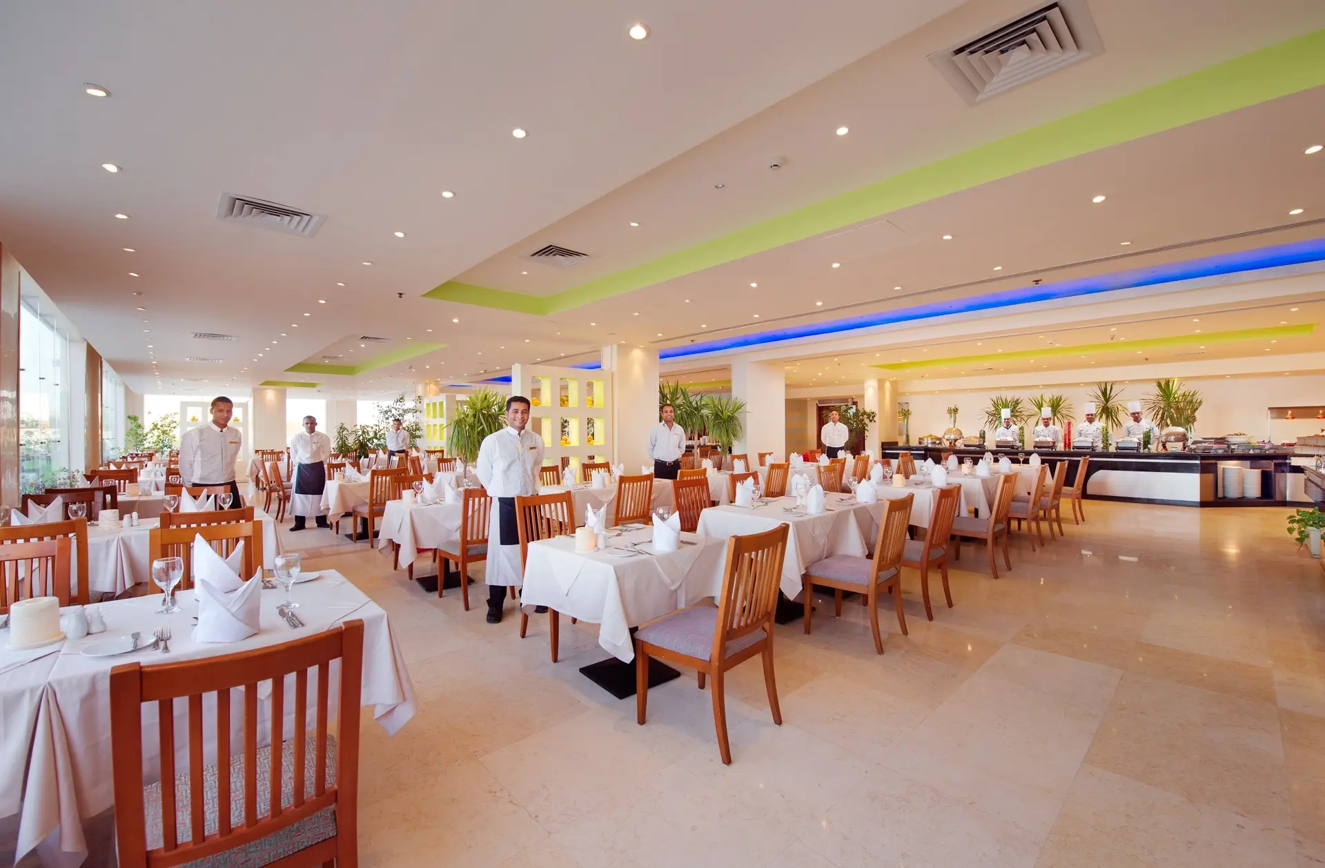 Restaurant at Concorde Moreen Beach Resort in Egypt