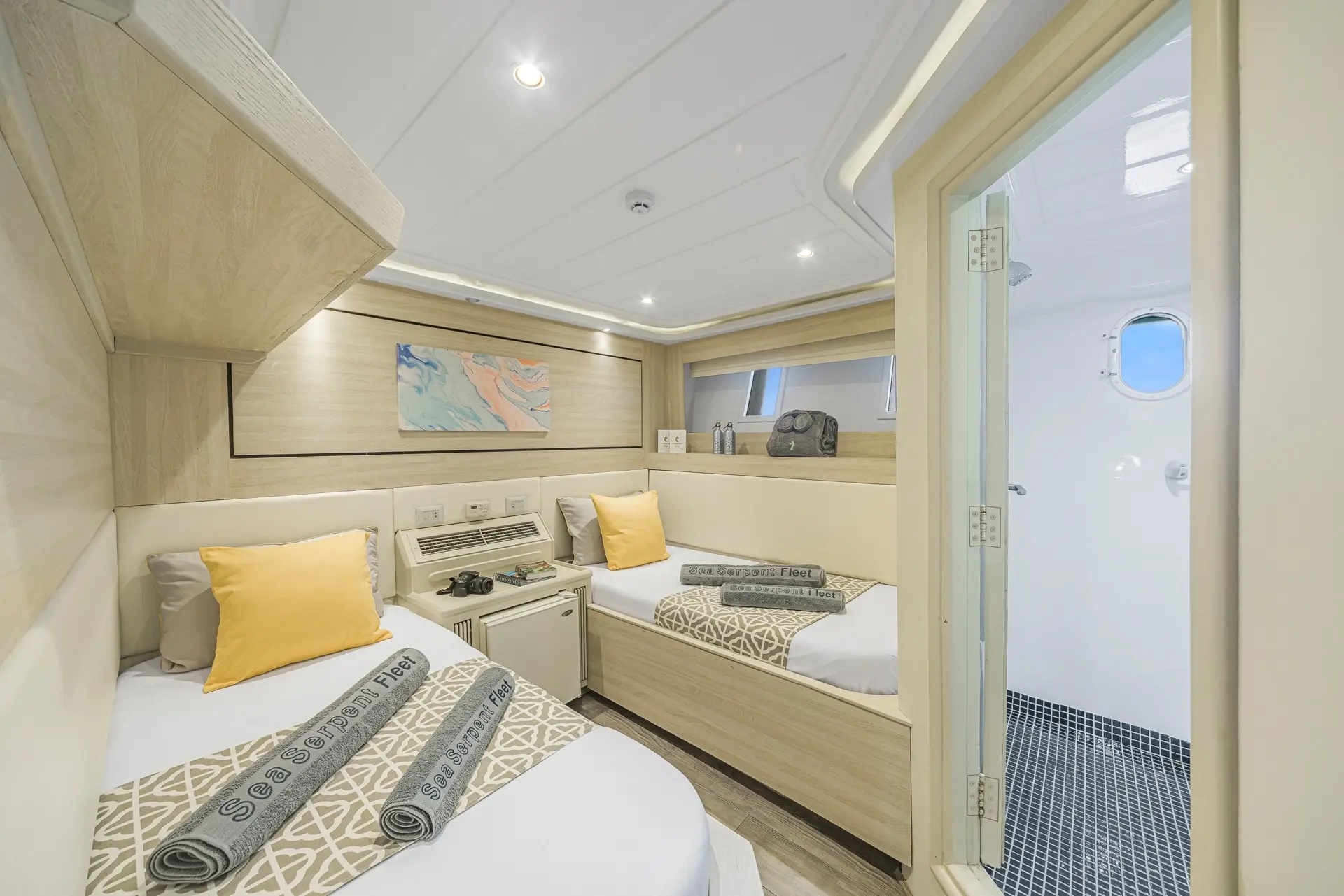 Lower deck twin on Sea Serpent Grand, Egypt