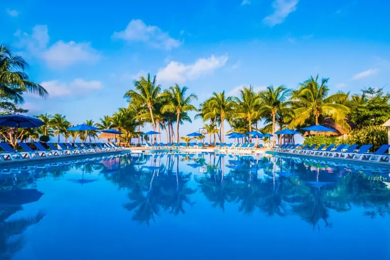 Swimming pool at Allegro Cozumel Resort in Mexico