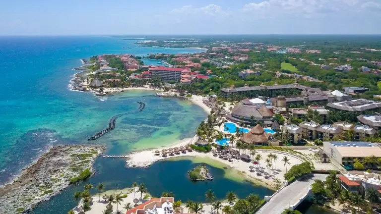Aerial of Catalonia Riviera Maya Resort & Spa in Mexico
