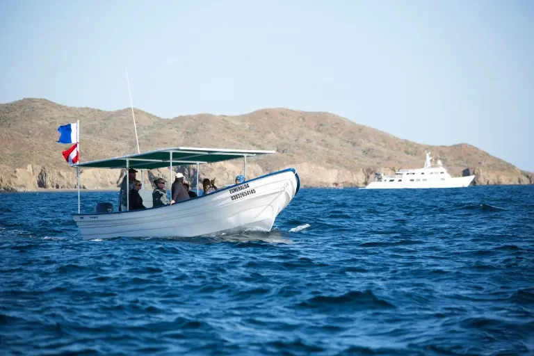 Speed boat in Mexico